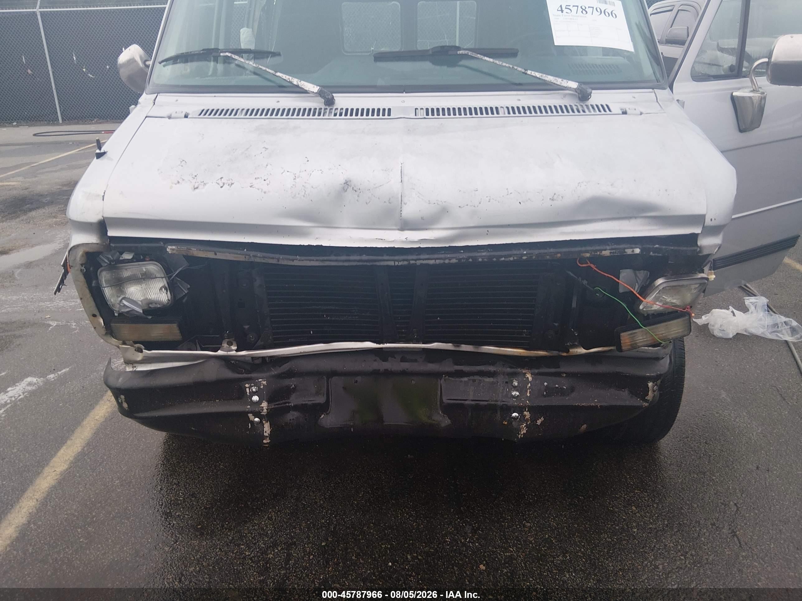 1994 Chevrolet G20   Gray vin: 1GCEG25HXRF147951