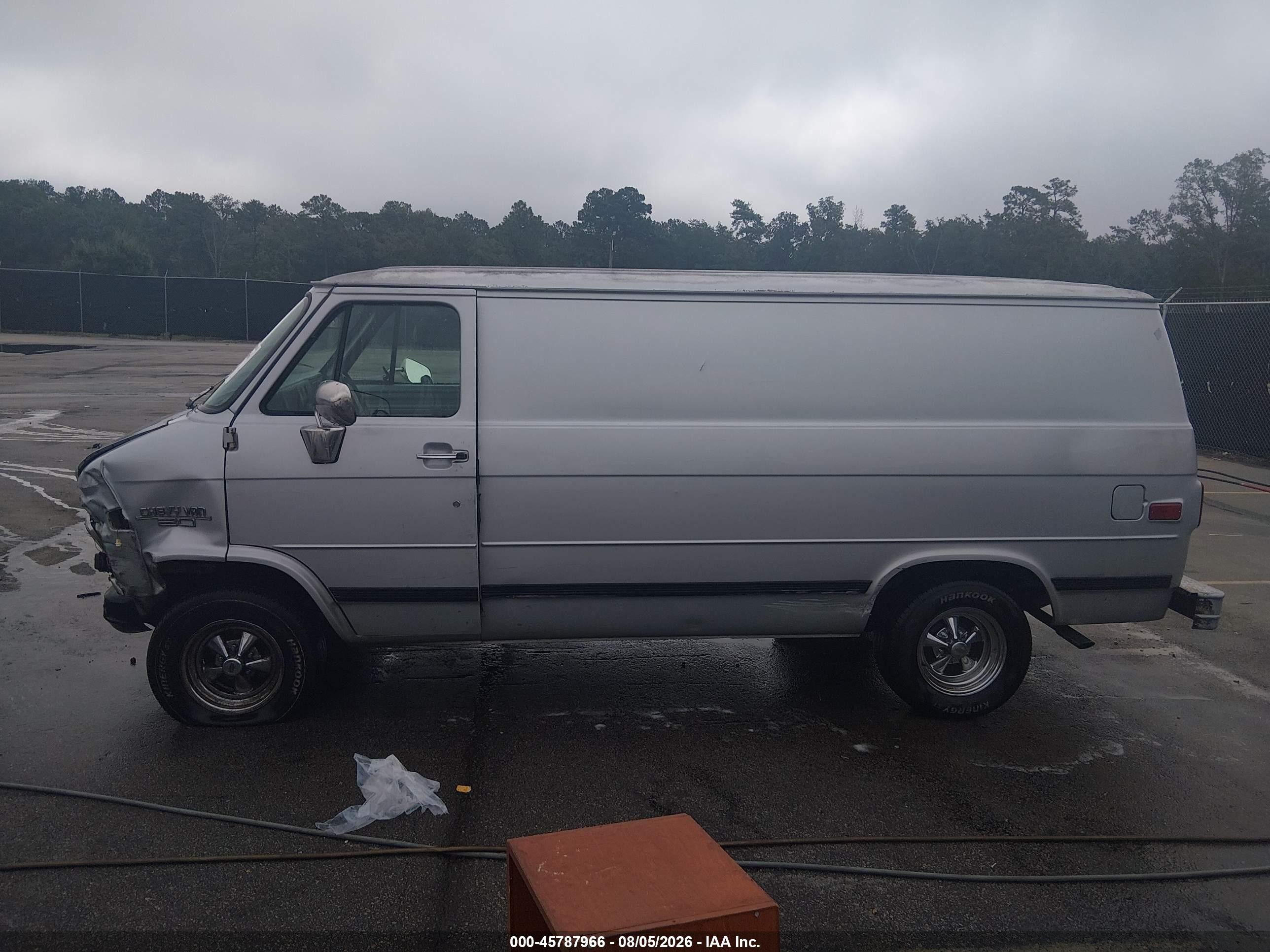 1994 Chevrolet G20   Gray vin: 1GCEG25HXRF147951