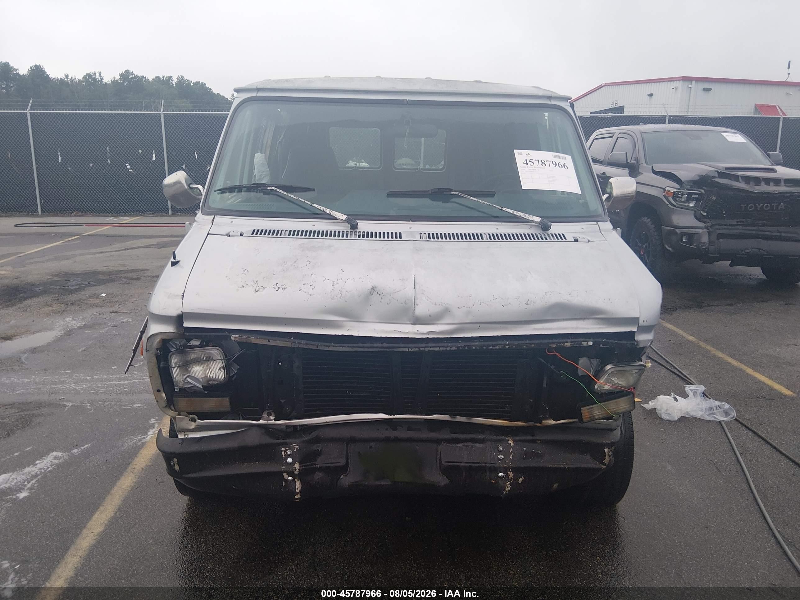 1994 Chevrolet G20   Gray vin: 1GCEG25HXRF147951