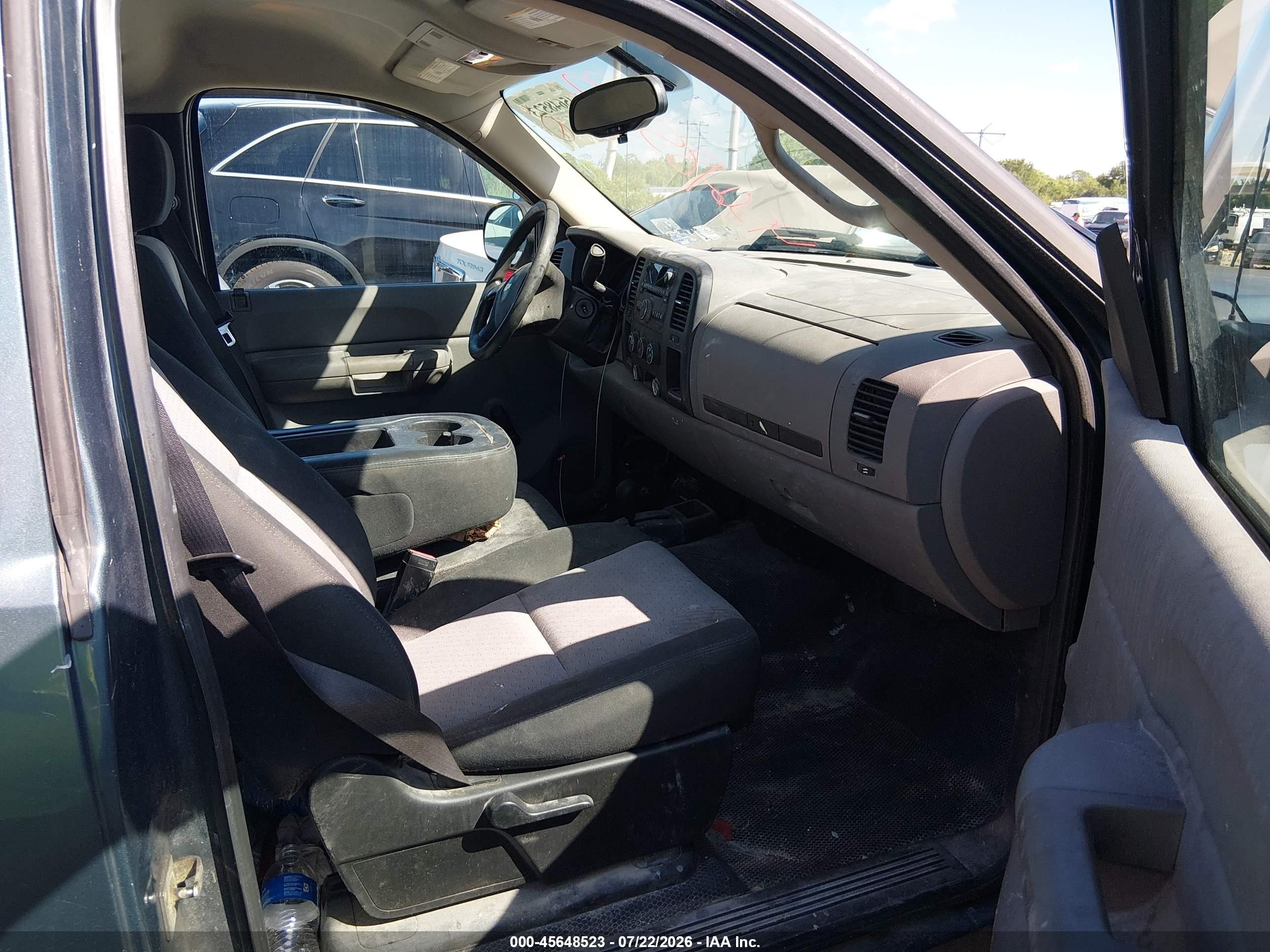 2008 Chevrolet Silverado 1500 Work Truck Blue vin: 1GCEK14018E107380