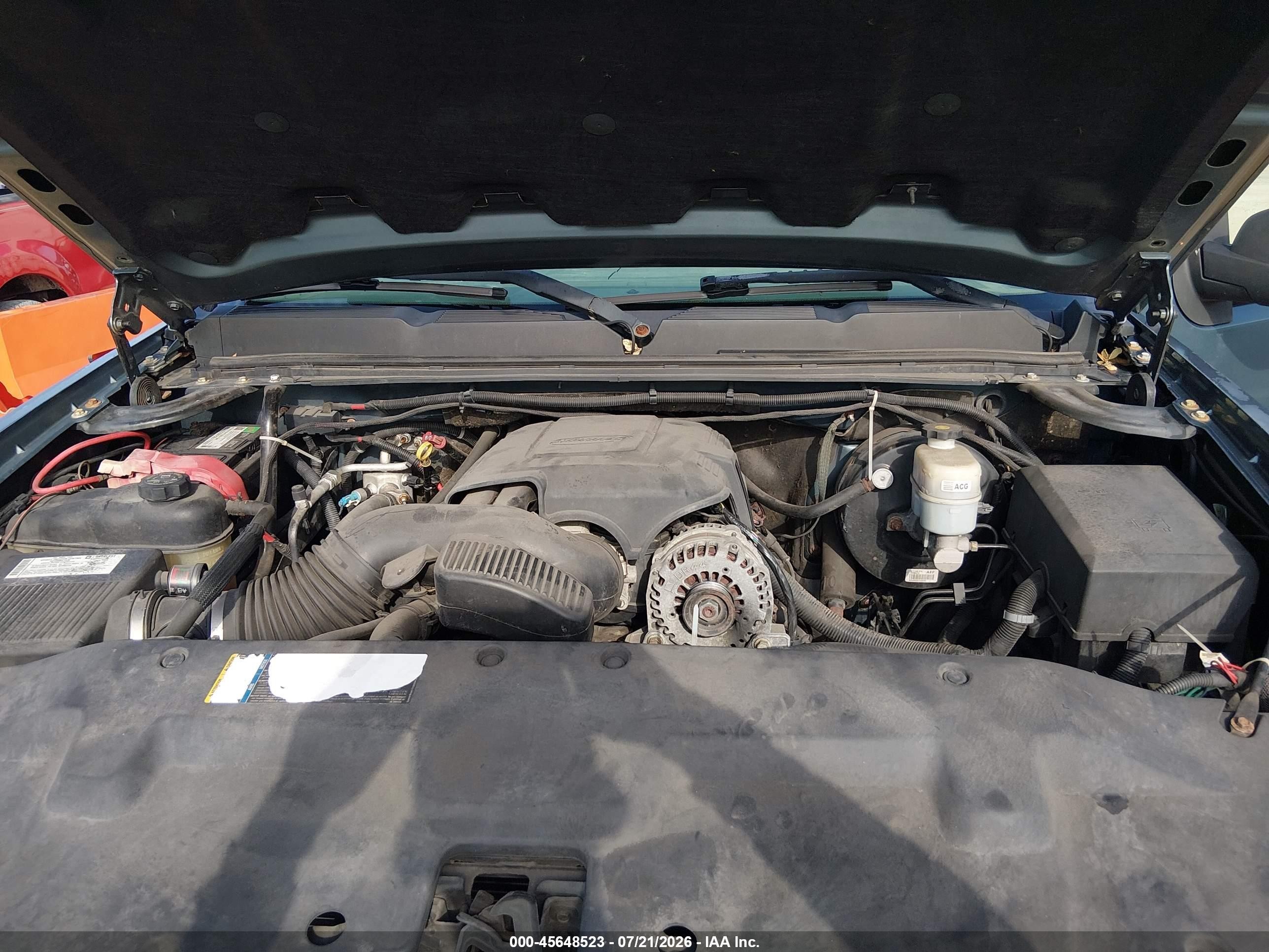 2008 Chevrolet Silverado 1500 Work Truck Blue vin: 1GCEK14018E107380