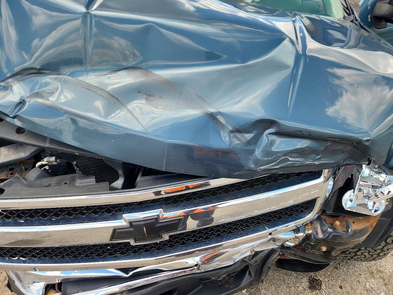 2009 Chevrolet Silverado K1500 Синий vin: 1GCEK14019Z172806