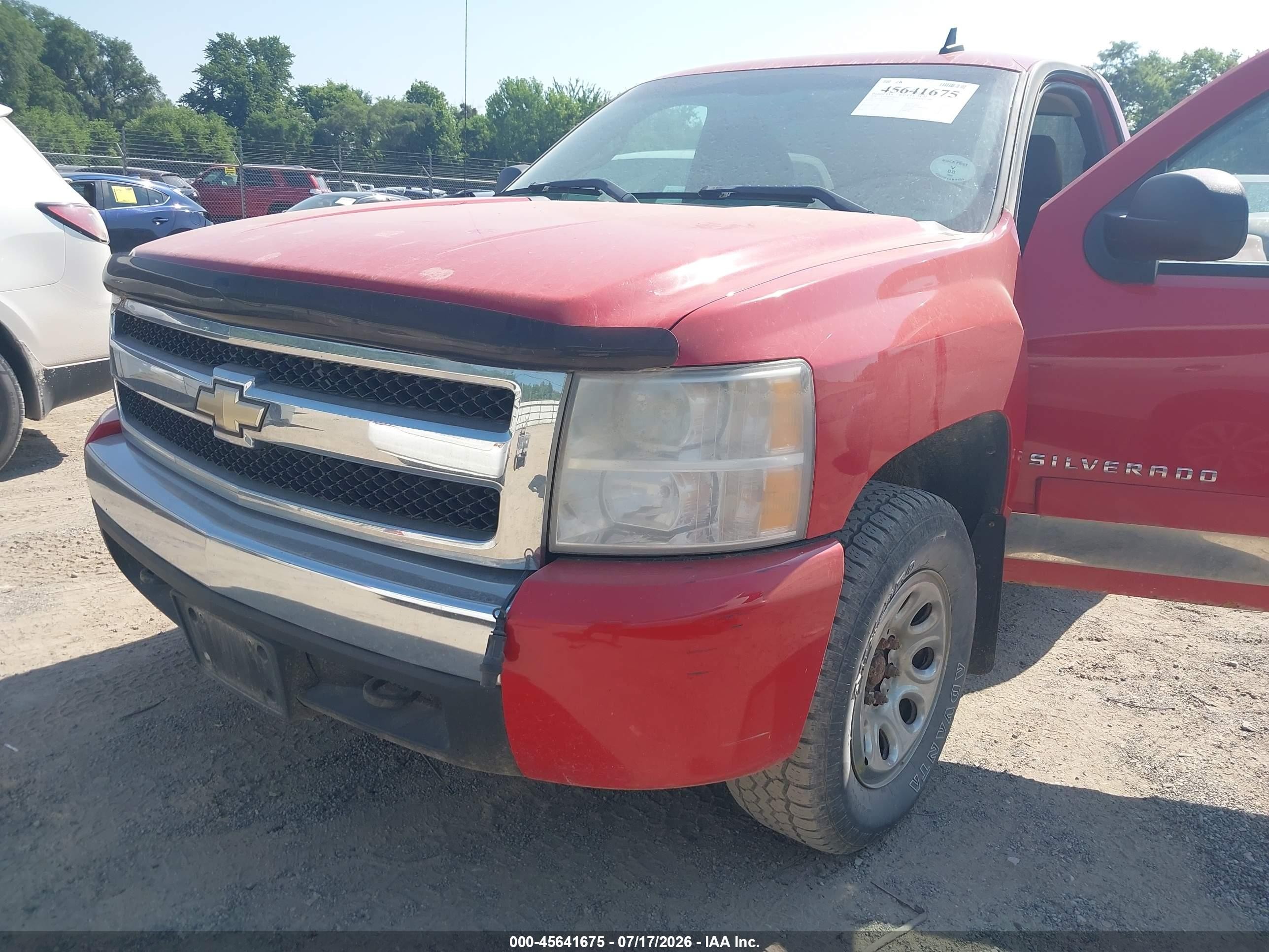2008 Chevrolet Silverado 1500 Lt1 Red vin: 1GCEK14038Z217436