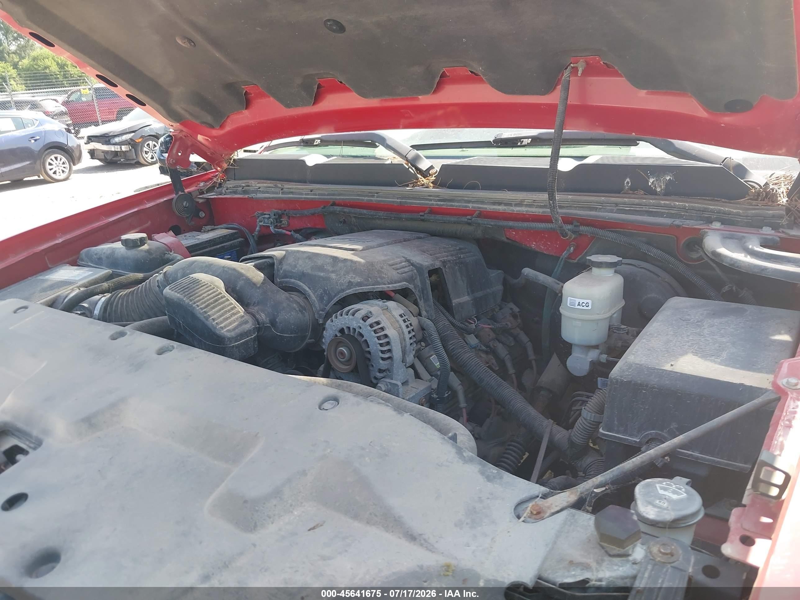 2008 Chevrolet Silverado 1500 Lt1 Red vin: 1GCEK14038Z217436