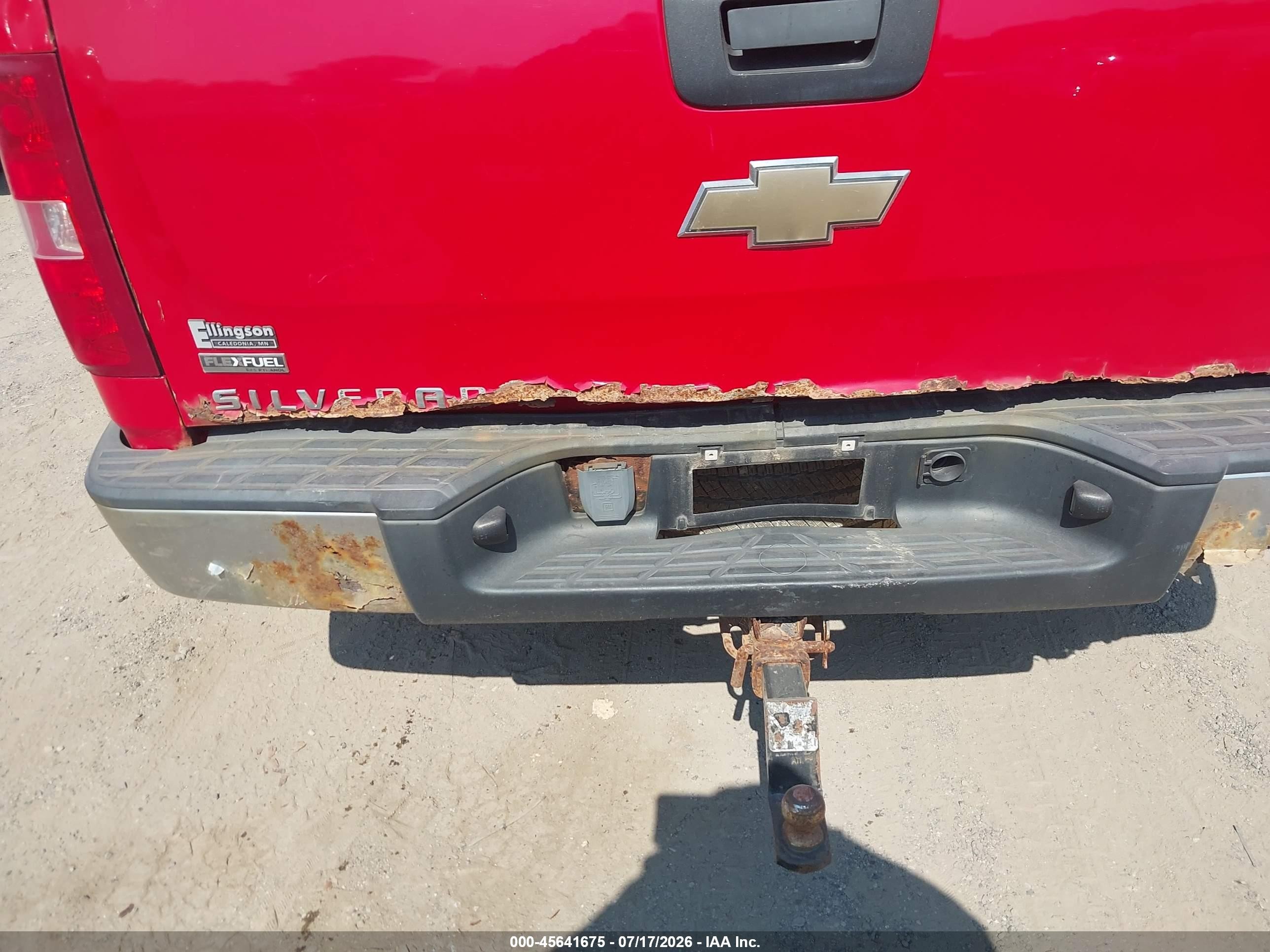 2008 Chevrolet Silverado 1500 Lt1 Red vin: 1GCEK14038Z217436