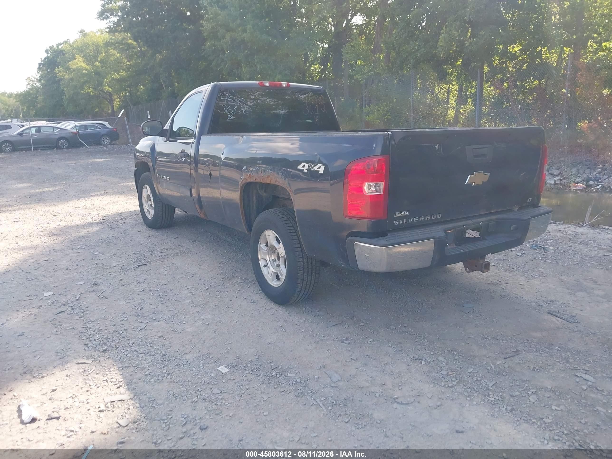 2007 Chevrolet Silverado 1500 Lt1 Синий vin: 1GCEK14057Z649458