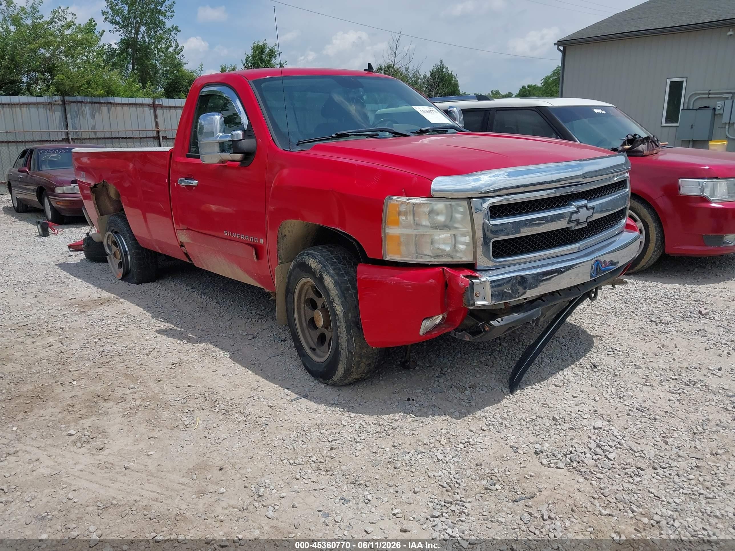 2008 Chevrolet Silverado 1500 Lt1 Красный vin: 1GCEK14058E136929