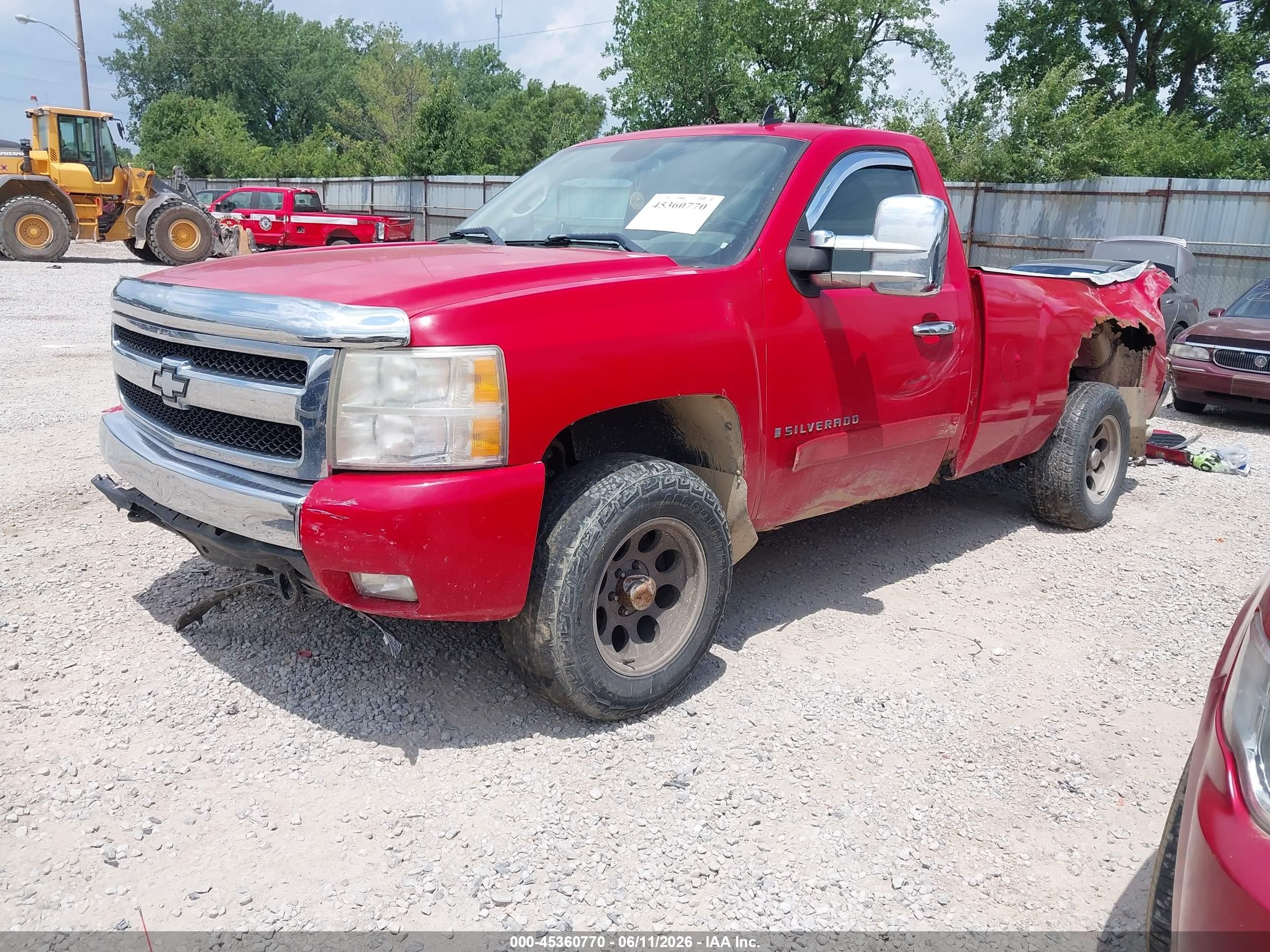 2008 Chevrolet Silverado 1500 Lt1 Красный vin: 1GCEK14058E136929
