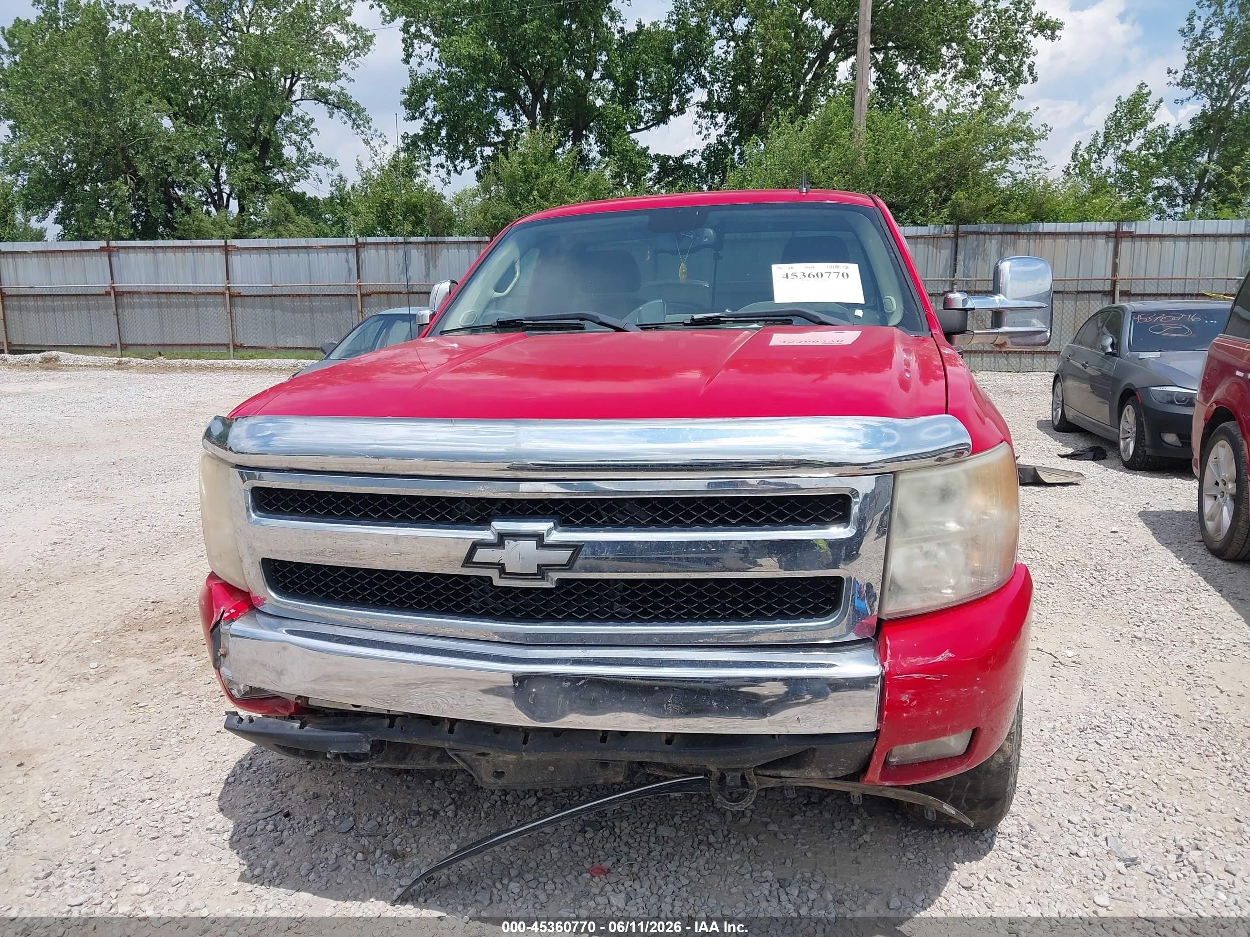 2008 Chevrolet Silverado 1500 Lt1 Красный vin: 1GCEK14058E136929