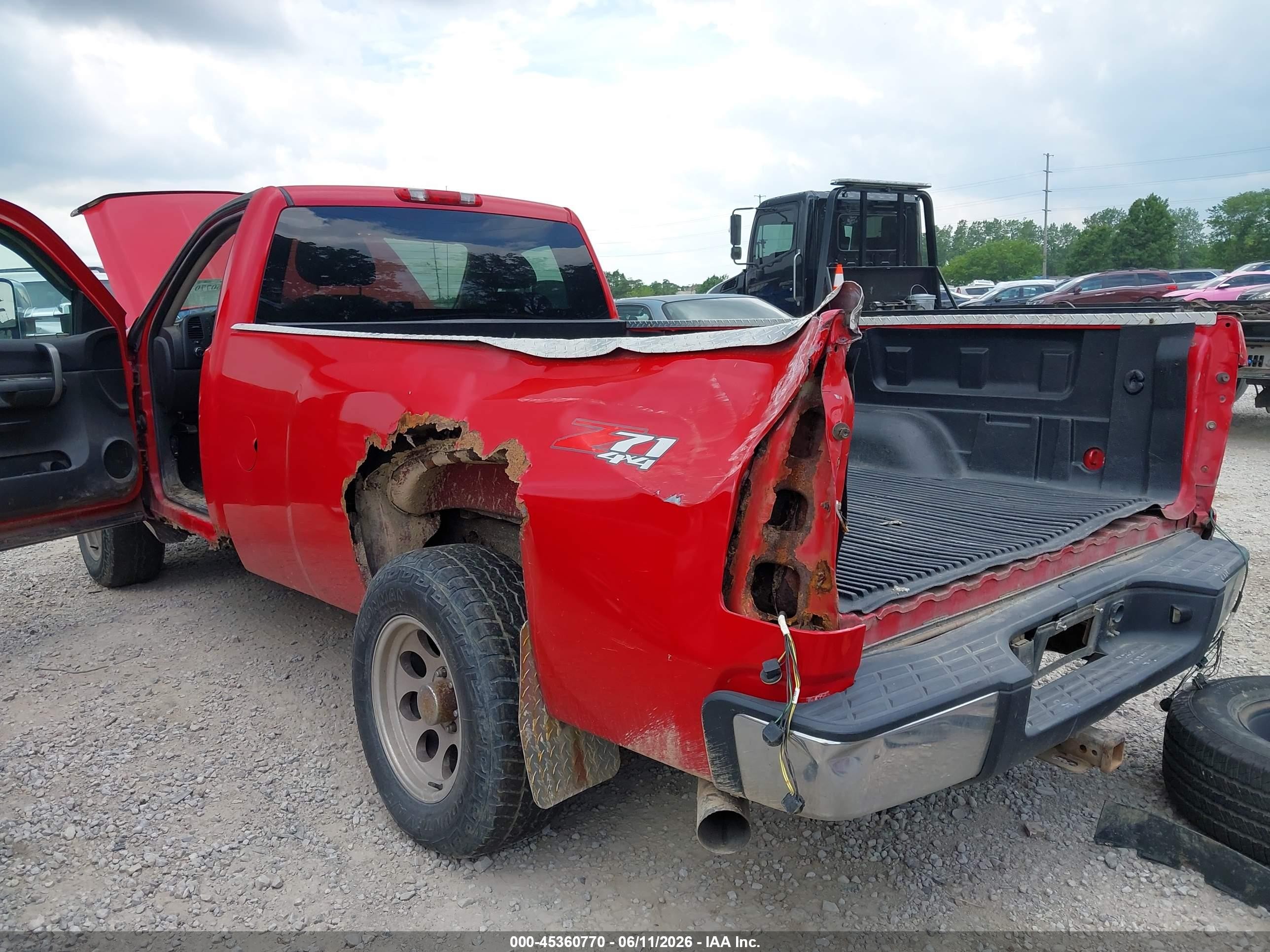 2008 Chevrolet Silverado 1500 Lt1 Красный vin: 1GCEK14058E136929