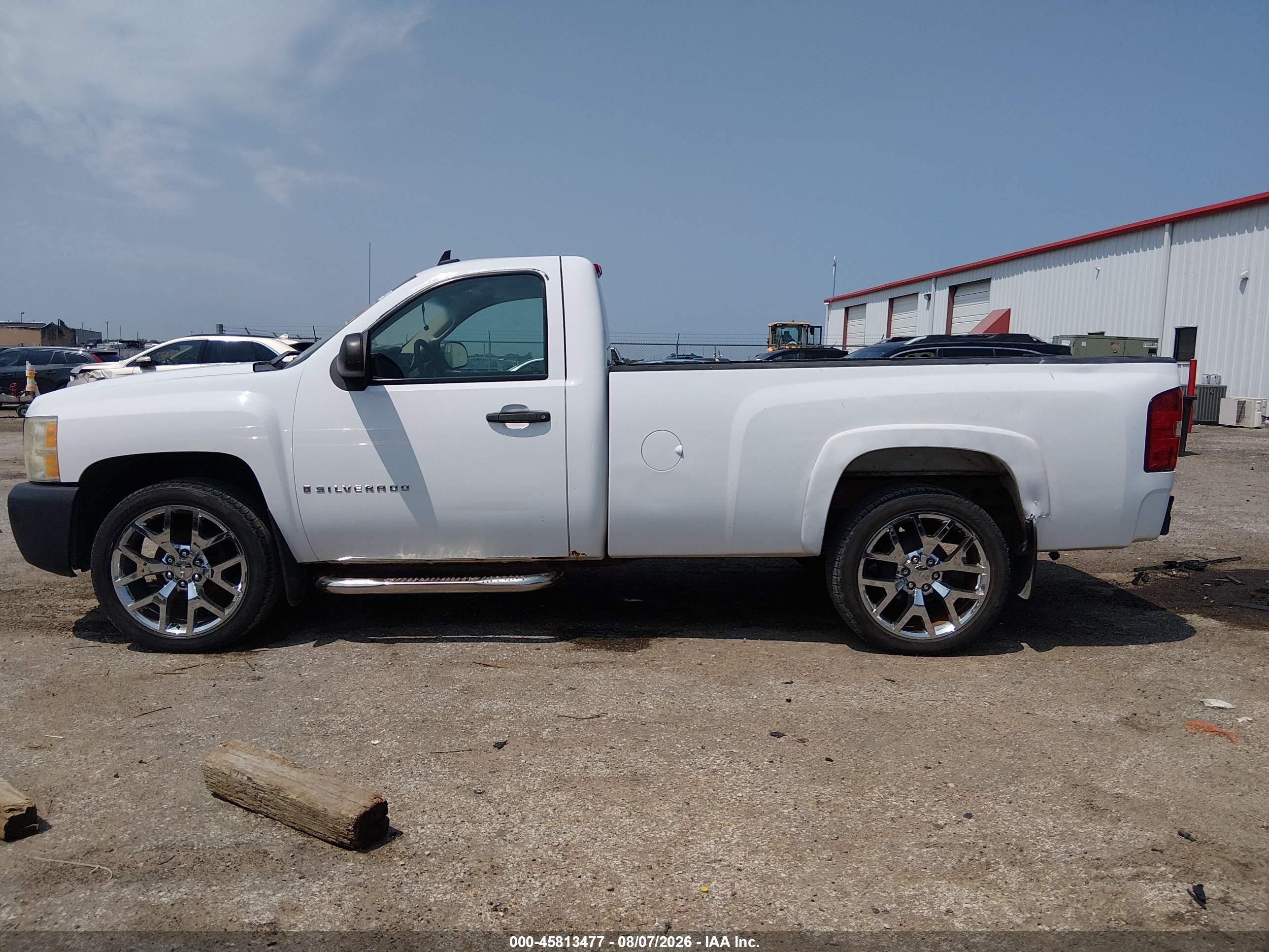 2009 Chevrolet Silverado 1500 Work Truck White vin: 1GCEK14059Z100961