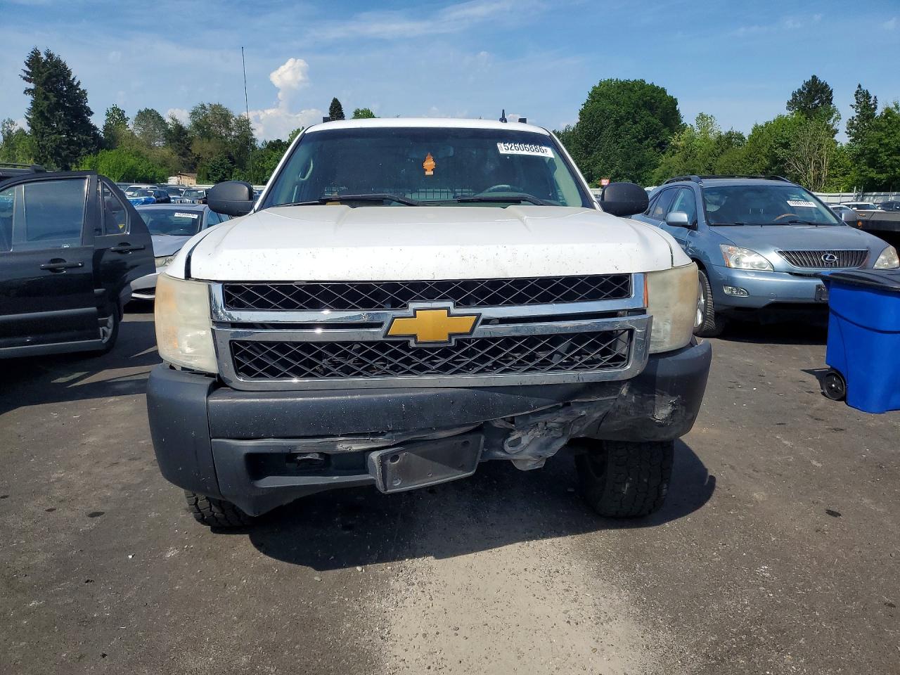 2007 Chevrolet Silverado K1500 White vin: 1GCEK14087Z556529