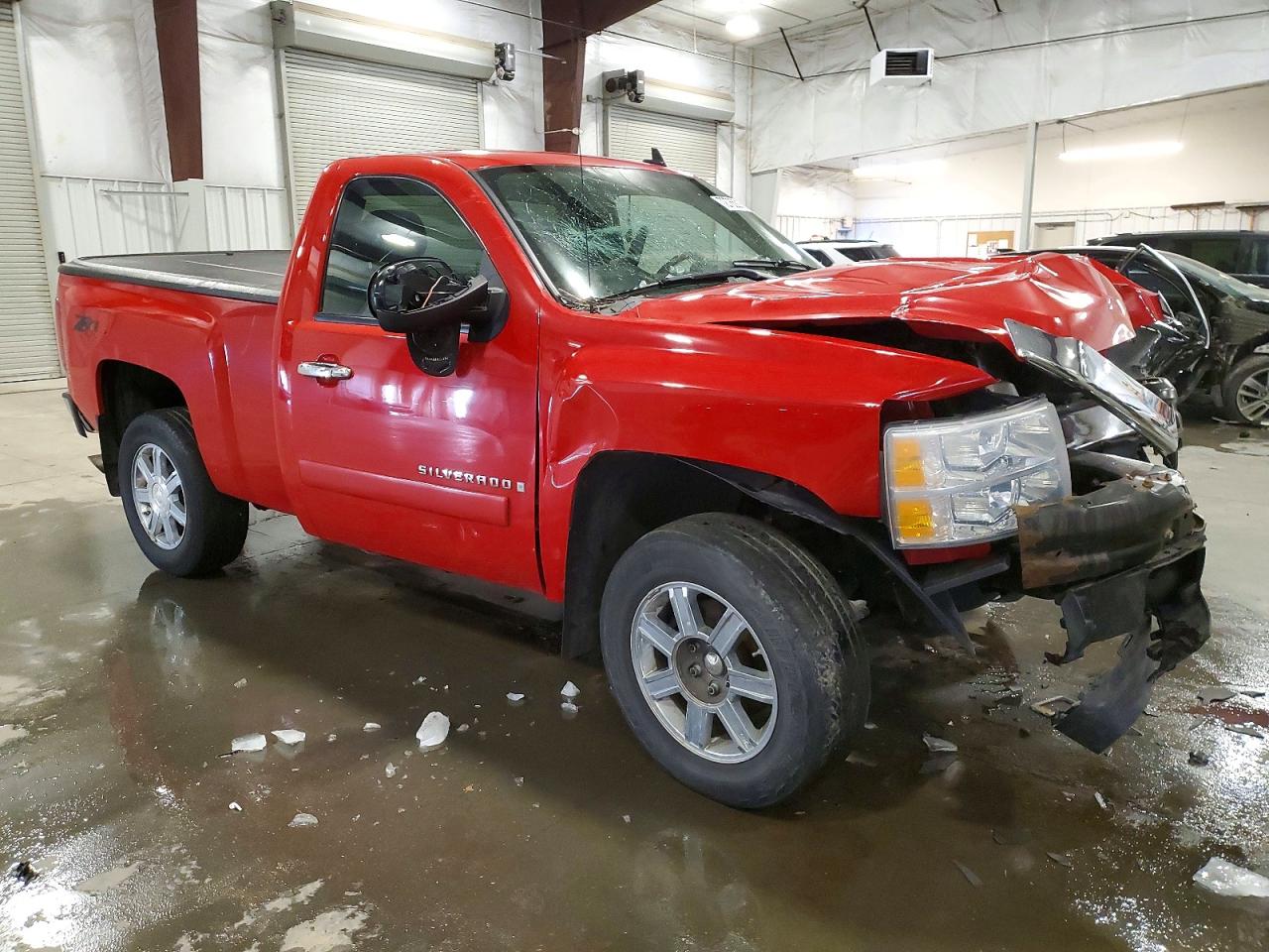 2007 Chevrolet 1500 Red vin: 1GCEK140X7Z590701