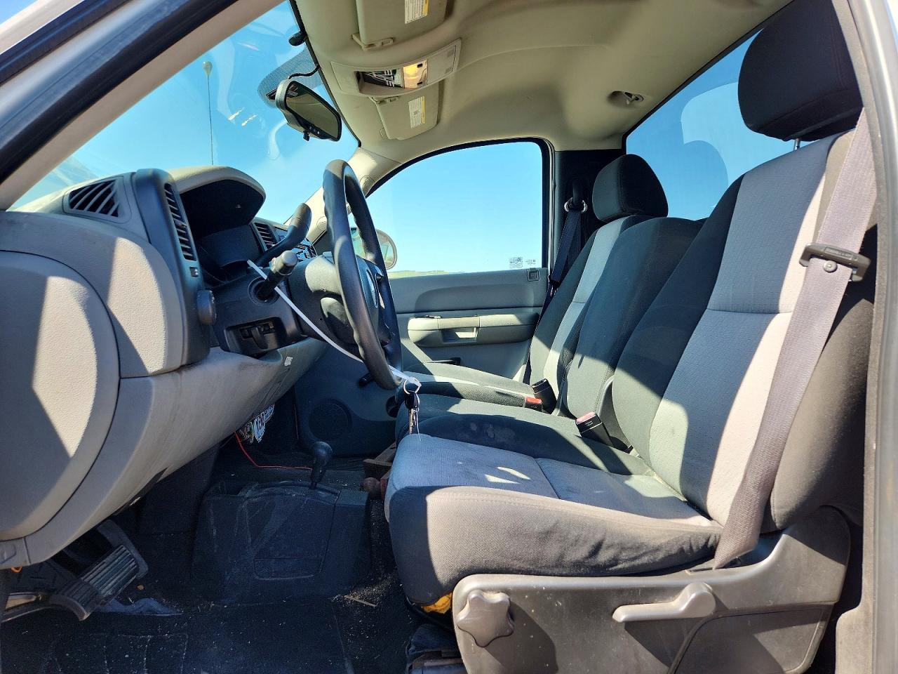 2007 Chevrolet Silverado K1500 Белый vin: 1GCEK14C37Z548526