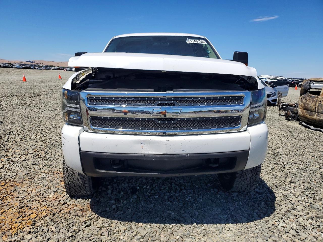 2007 Chevrolet Silverado K1500 Белый vin: 1GCEK14C37Z567447