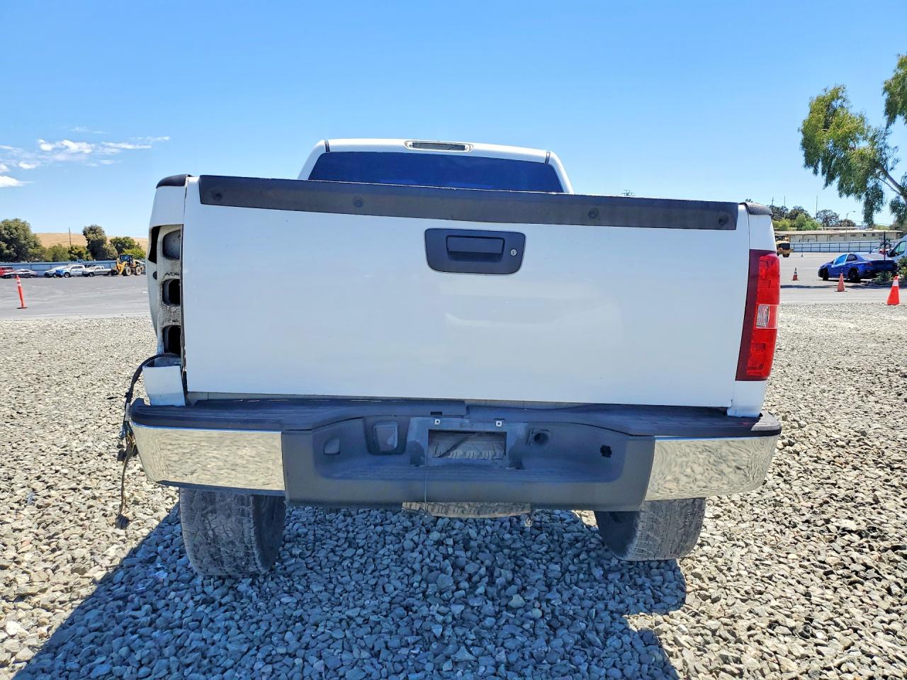 2007 Chevrolet Silverado K1500 Белый vin: 1GCEK14C37Z567447