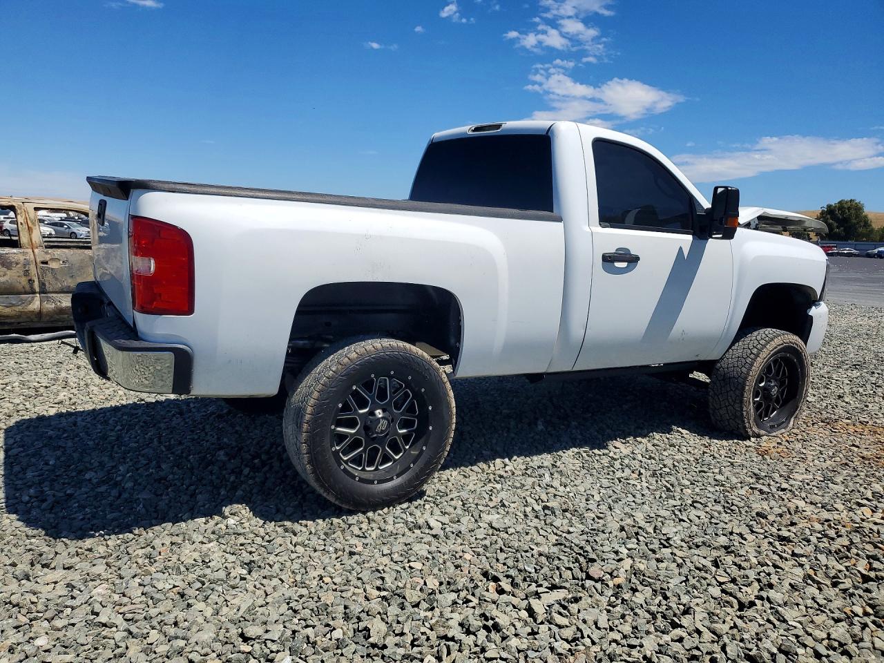 2007 Chevrolet Silverado K1500 Белый vin: 1GCEK14C37Z567447