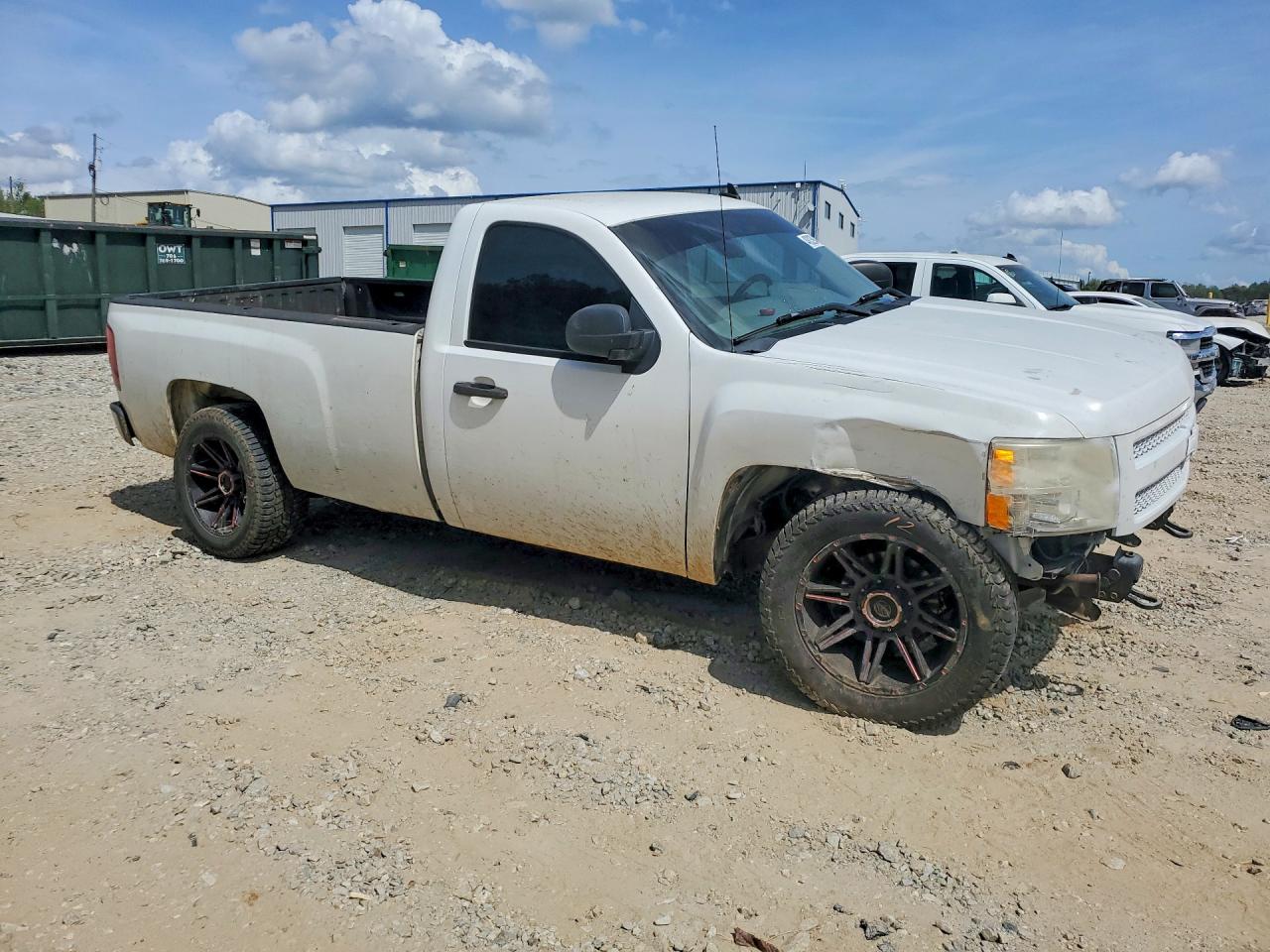 2008 Chevrolet Silverado K1500 Белый vin: 1GCEK14C38Z228348