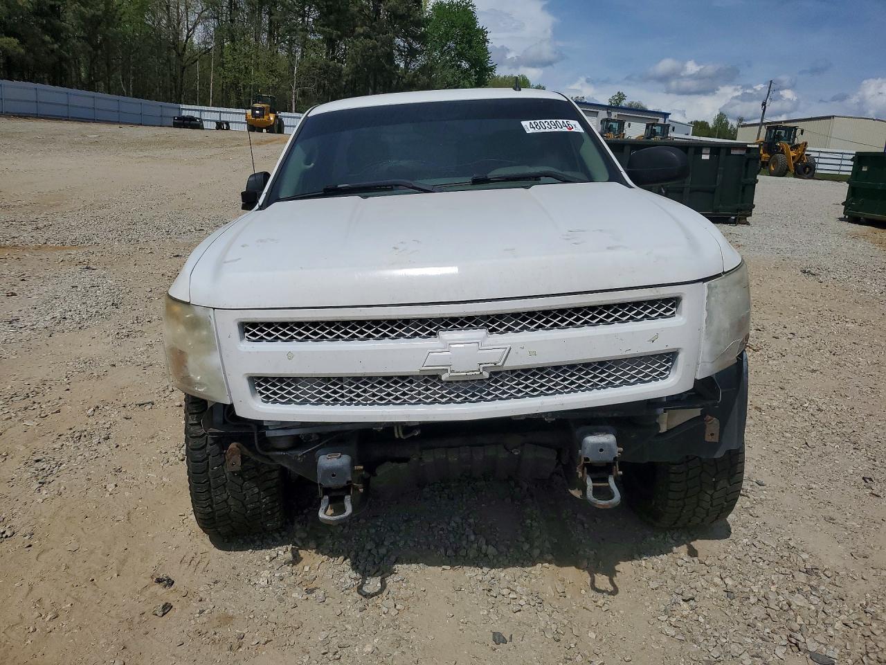 2008 Chevrolet Silverado K1500 Белый vin: 1GCEK14C38Z228348