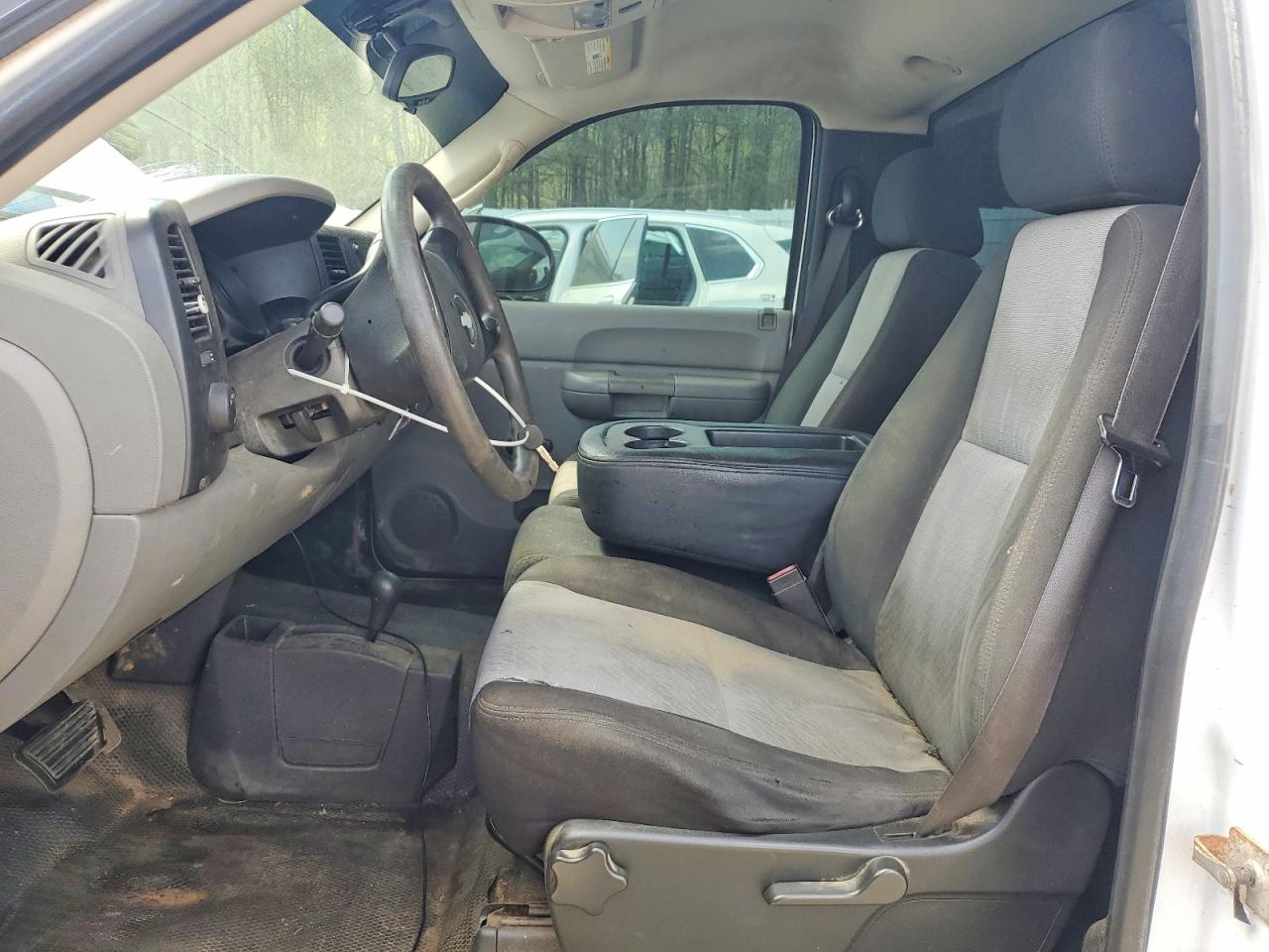 2008 Chevrolet Silverado K1500 Белый vin: 1GCEK14C38Z228348