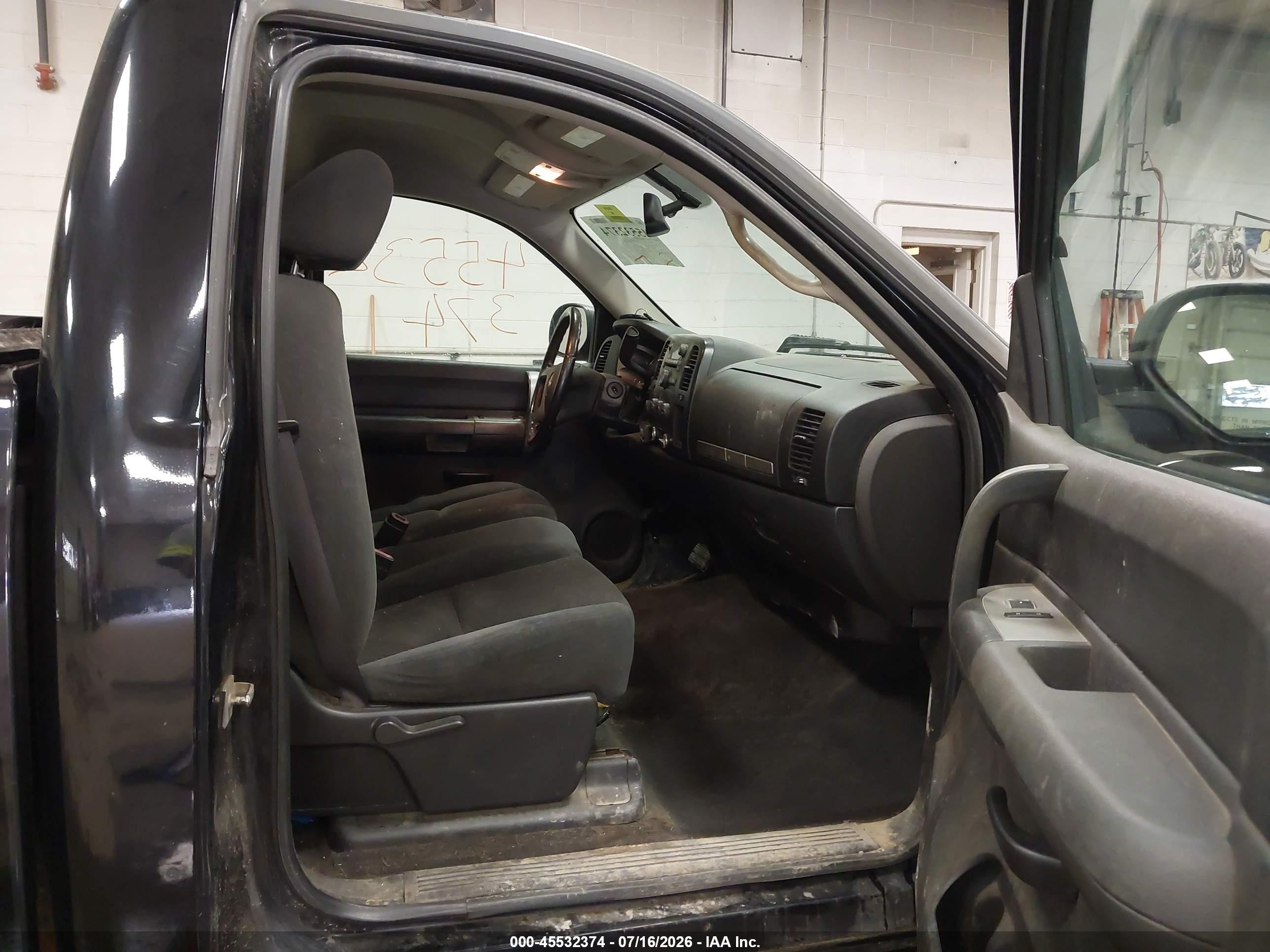 2007 Chevrolet Silverado 1500 Lt1 Черный vin: 1GCEK14C47E527191