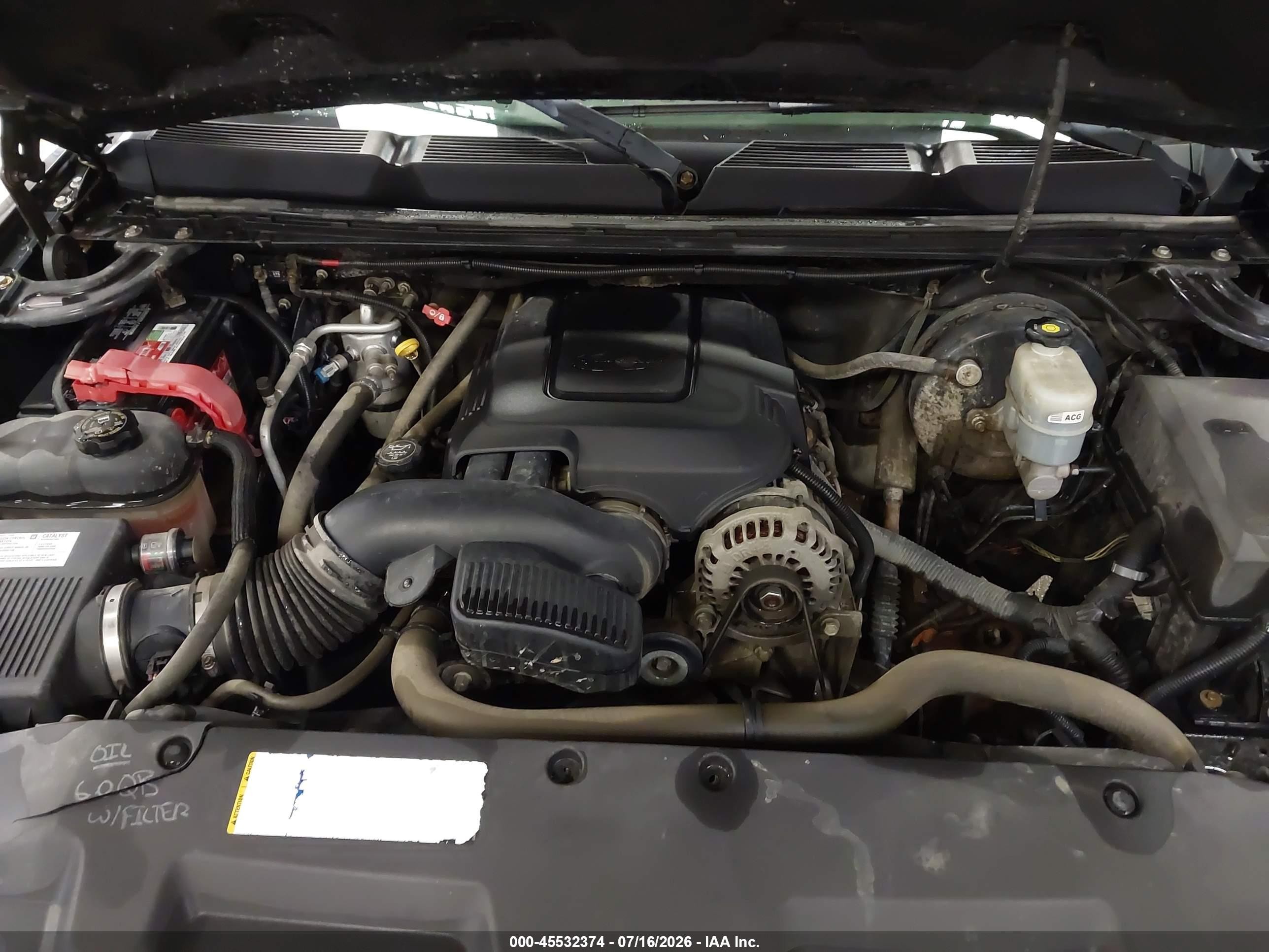 2007 Chevrolet Silverado 1500 Lt1 Черный vin: 1GCEK14C47E527191