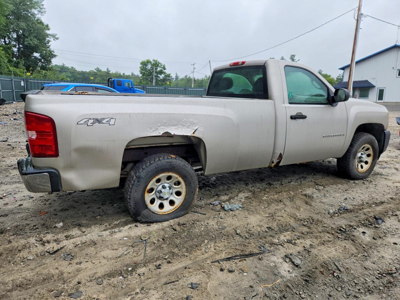 2007 Chevrolet Silverado K1500 Tan vin: 1GCEK14C47Z526471
