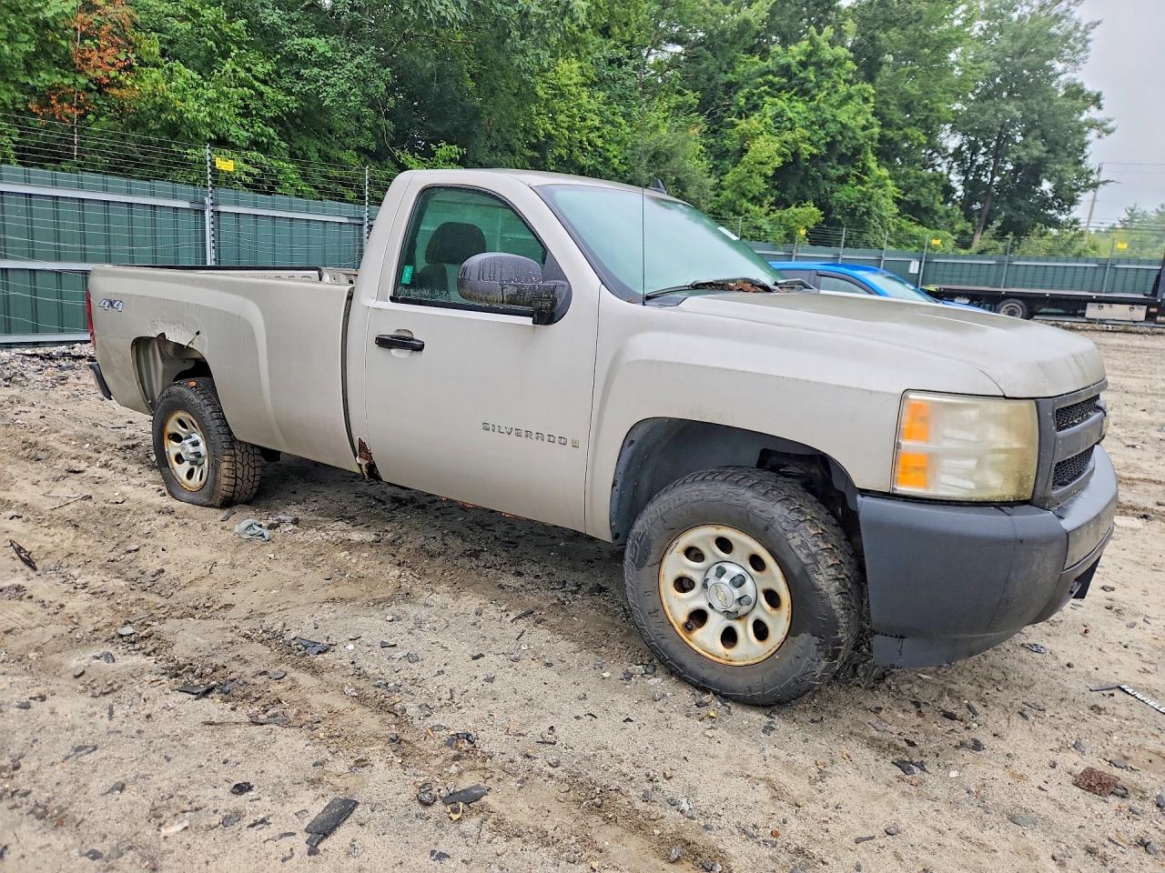 2007 Chevrolet Silverado K1500 Tan vin: 1GCEK14C47Z526471