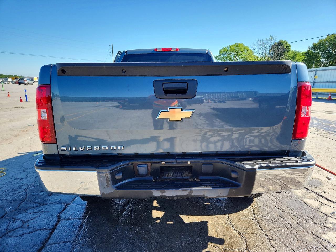 2007 Chevrolet Silverado K1500 Blue vin: 1GCEK14C47Z552391