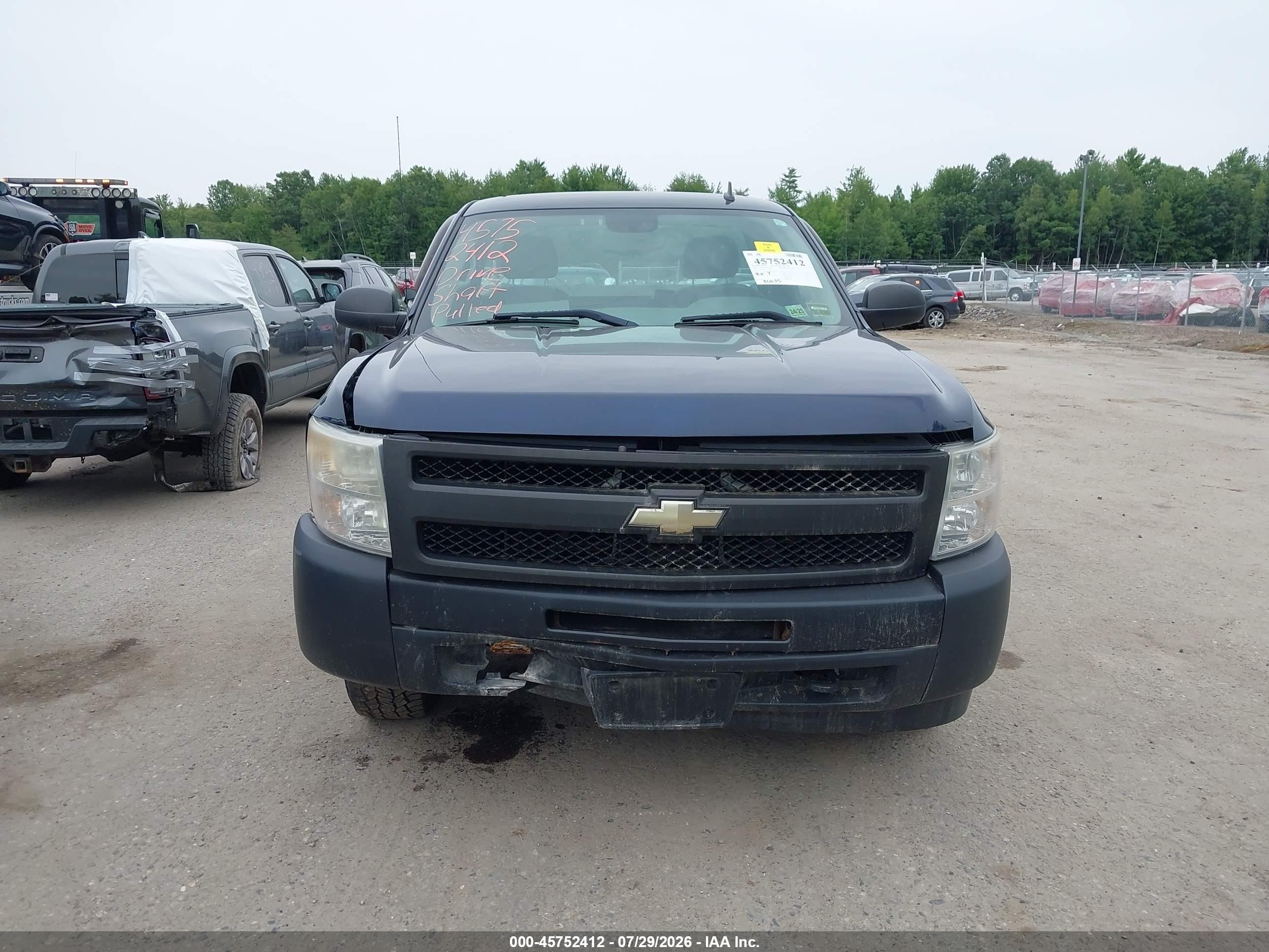 2009 Chevrolet Silverado 1500 Work Truck Blue vin: 1GCEK14C49Z102226