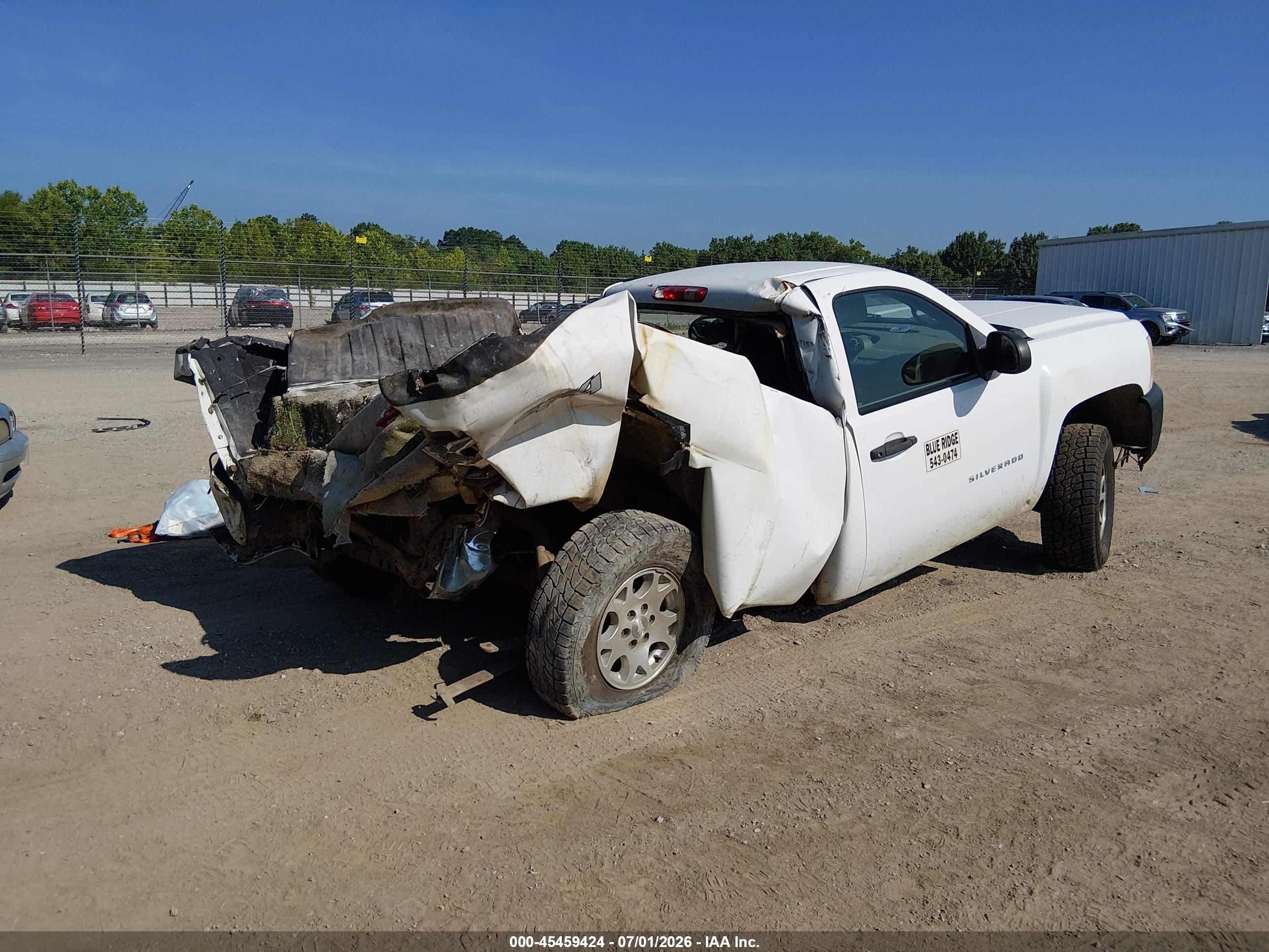 2009 Chevrolet Silverado 1500 Work Truck White vin: 1GCEK14C49Z283893