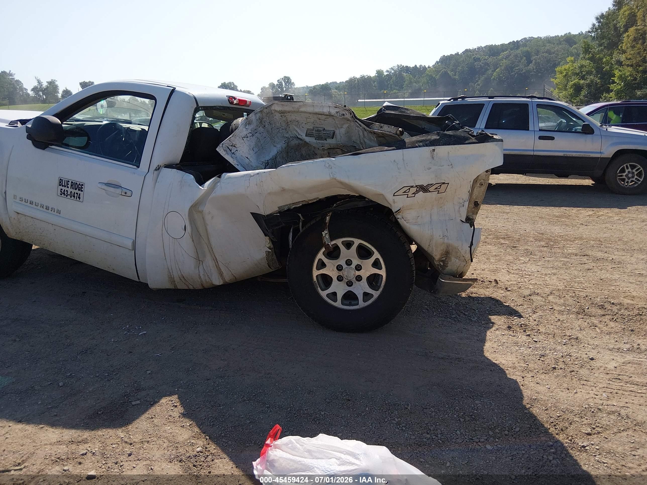 2009 Chevrolet Silverado 1500 Work Truck White vin: 1GCEK14C49Z283893