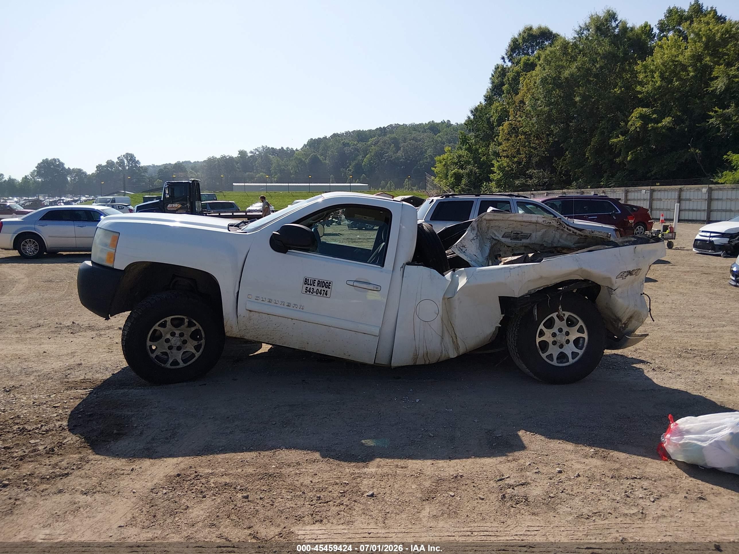 2009 Chevrolet Silverado 1500 Work Truck White vin: 1GCEK14C49Z283893