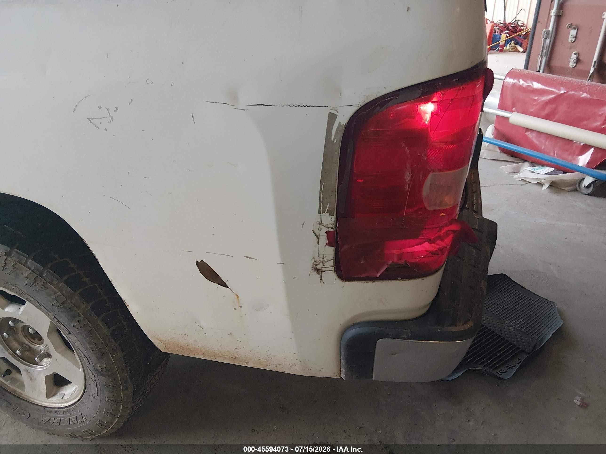2009 Chevrolet Silverado 1500 Work Truck White vin: 1GCEK14C59Z119584