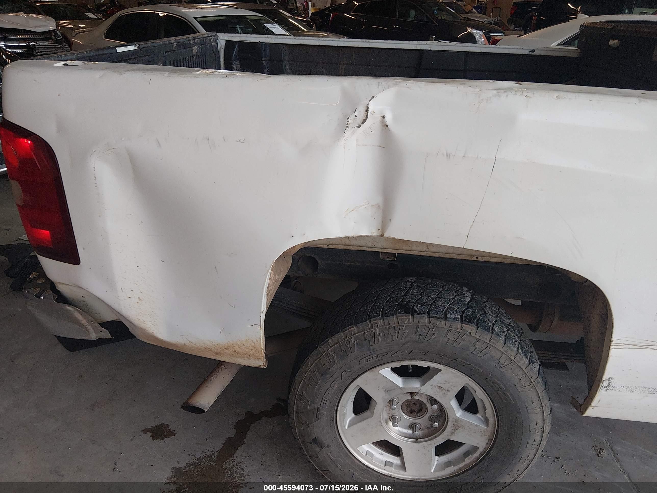 2009 Chevrolet Silverado 1500 Work Truck White vin: 1GCEK14C59Z119584