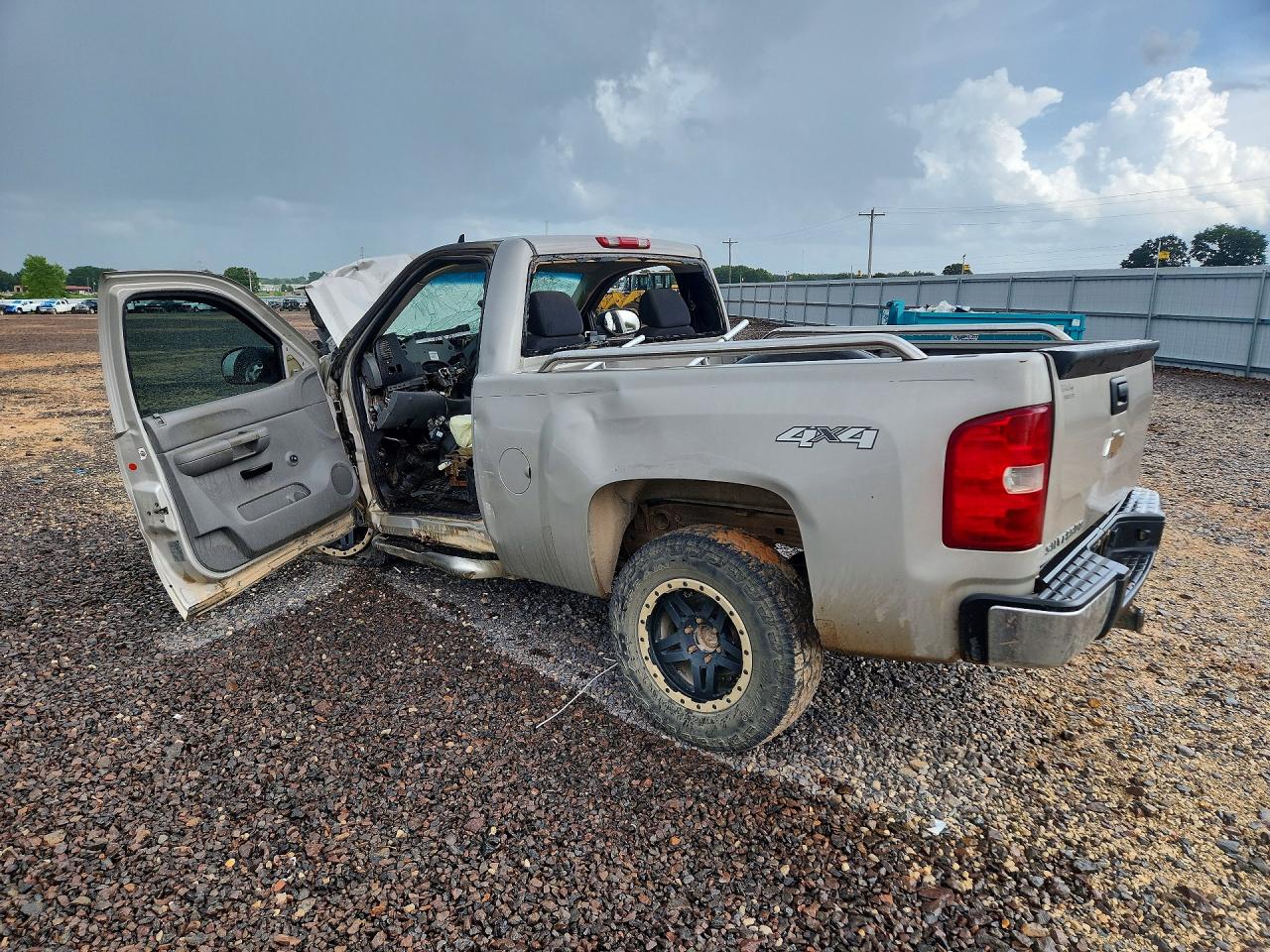 2007 Chevrolet Silverado K1500 Gray vin: 1GCEK14C67Z538363