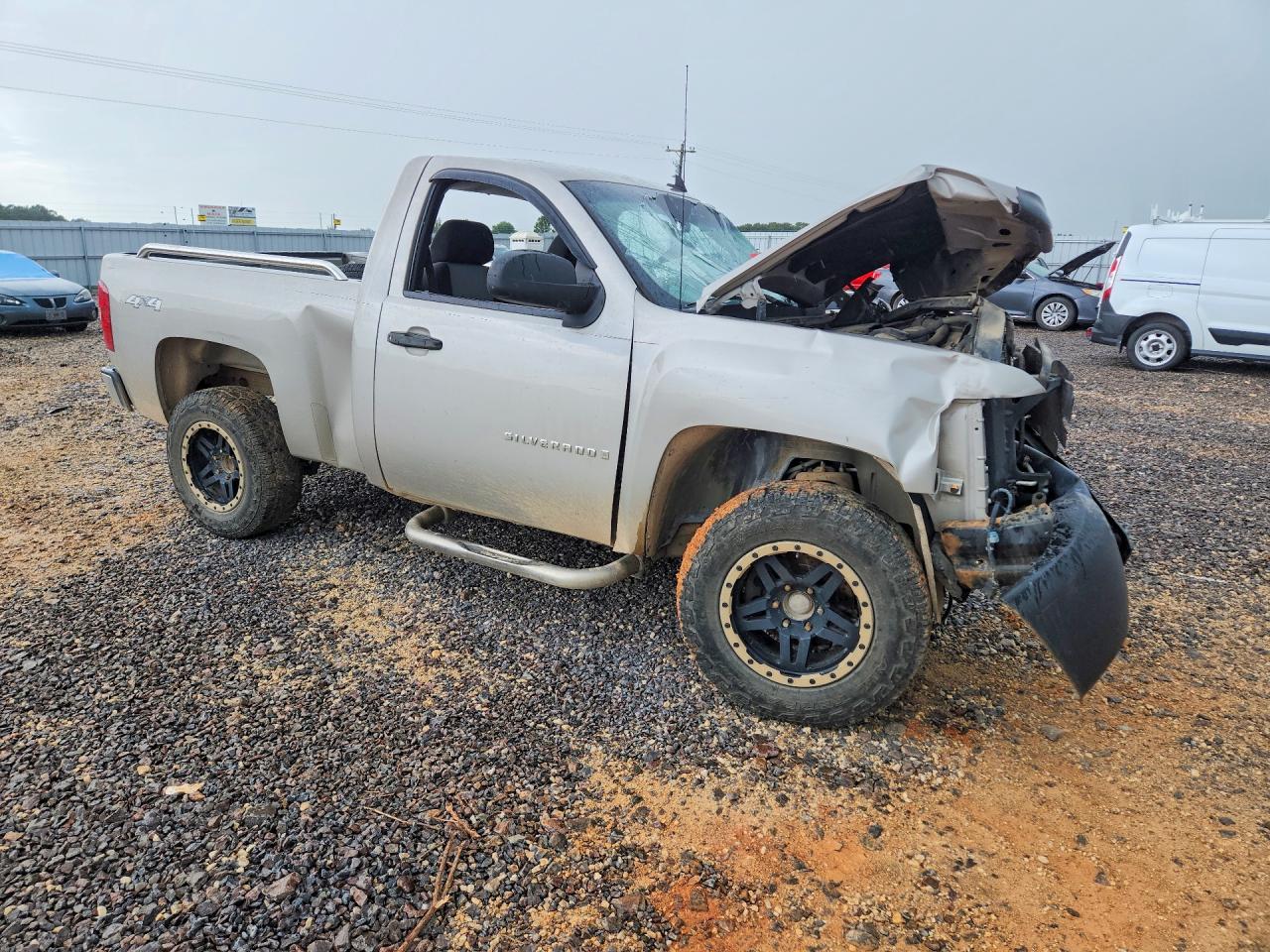 2007 Chevrolet Silverado K1500 Gray vin: 1GCEK14C67Z538363