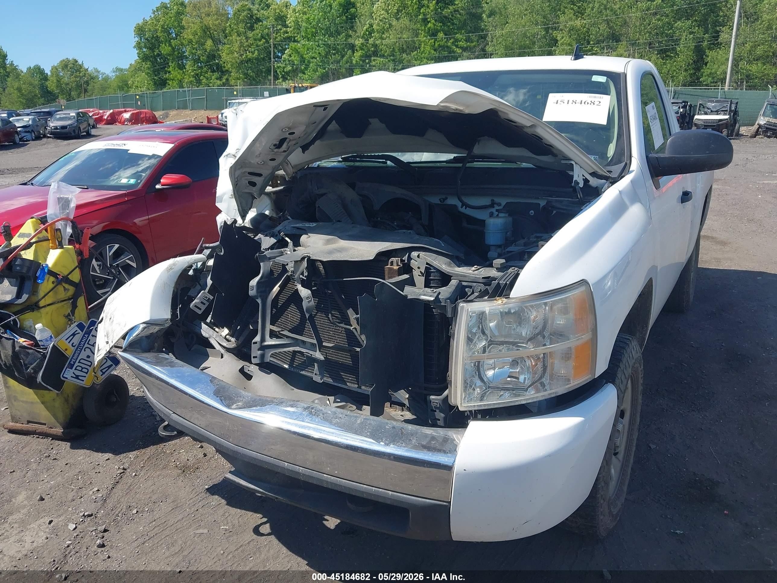 2007 Chevrolet Silverado 1500 Lt1 White vin: 1GCEK14C67Z653075