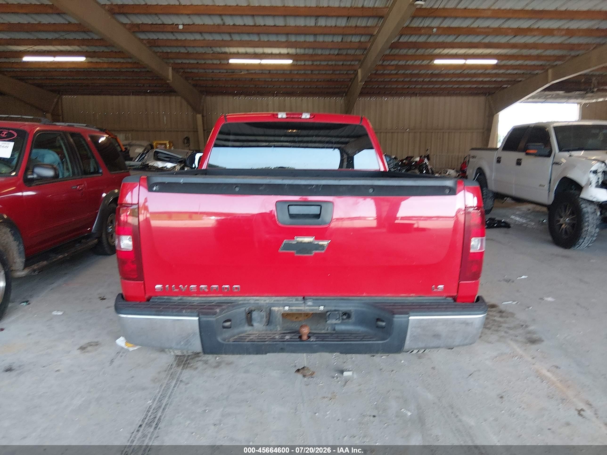 2008 Chevrolet Silverado 1500 Work Truck Red vin: 1GCEK14C78Z118225