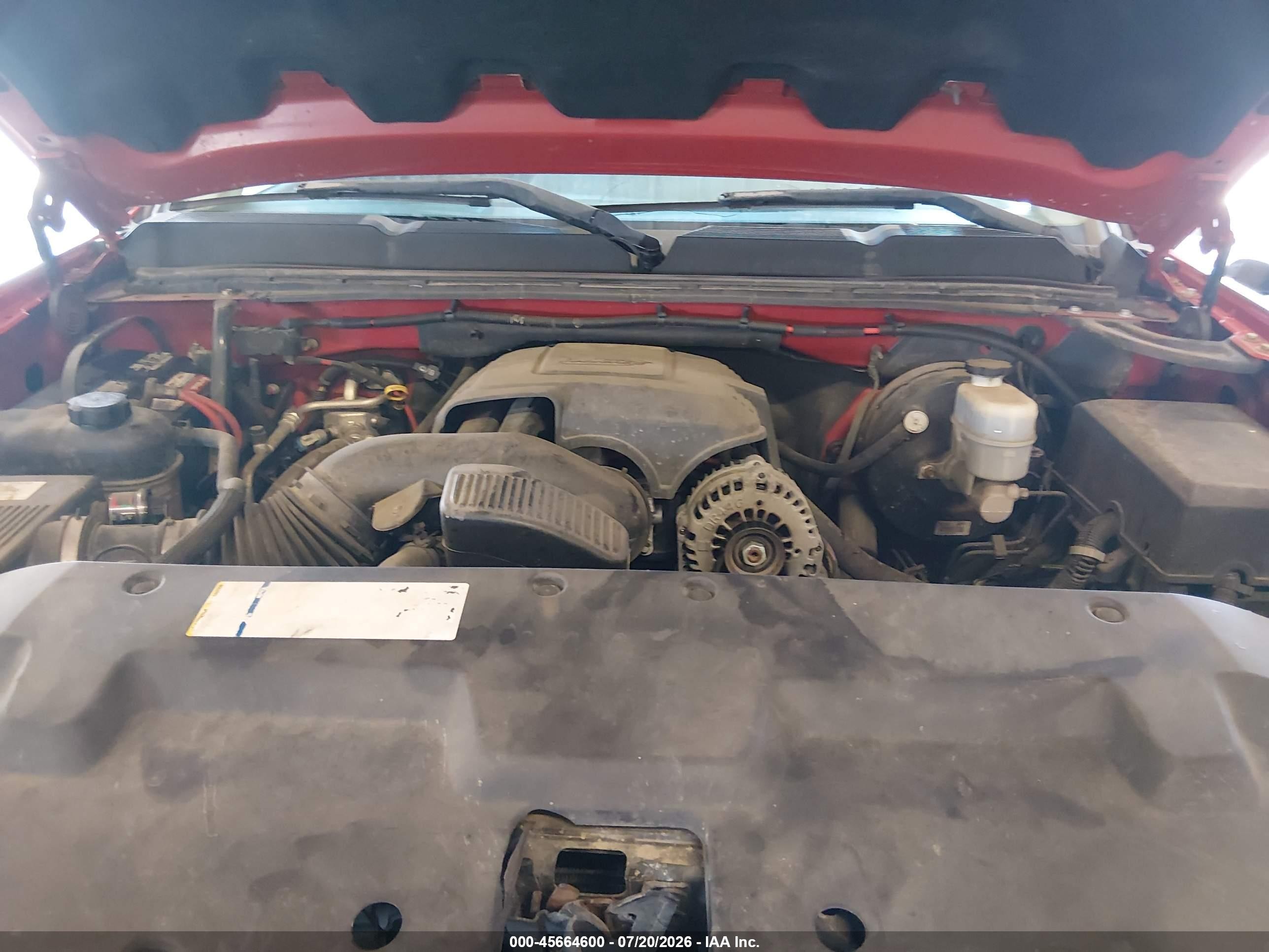 2008 Chevrolet Silverado 1500 Work Truck Red vin: 1GCEK14C78Z118225