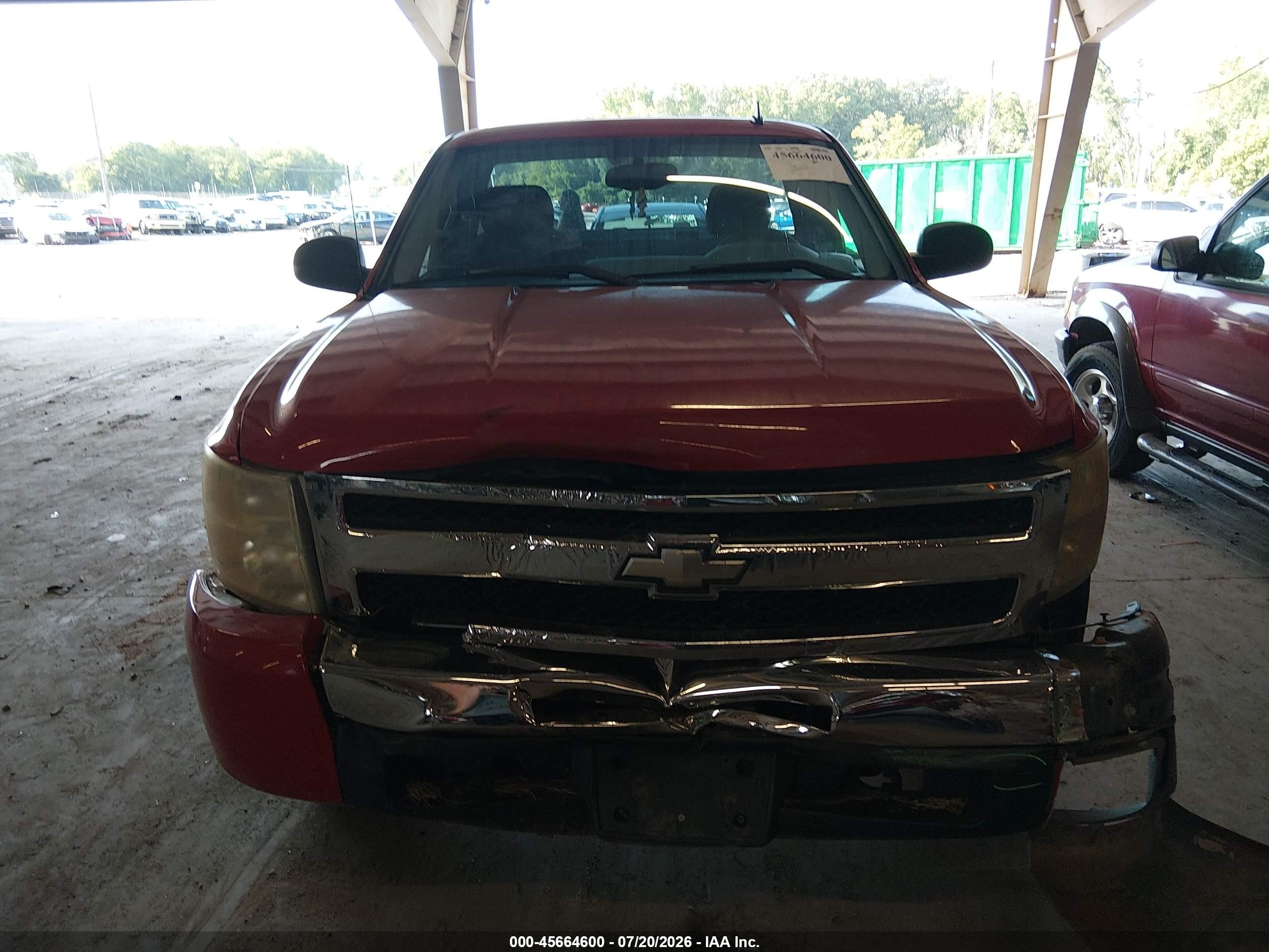 2008 Chevrolet Silverado 1500 Work Truck Red vin: 1GCEK14C78Z118225
