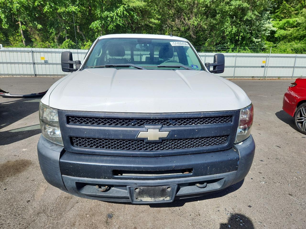 2009 Chevrolet Silverado K1500 White vin: 1GCEK14C79Z104648