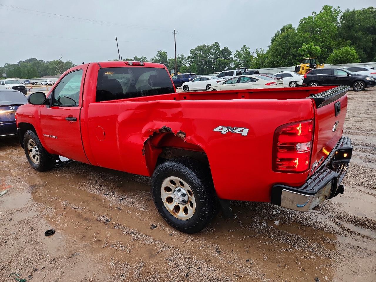 2009 Chevrolet Silverado K1500 Red vin: 1GCEK14C79Z131509