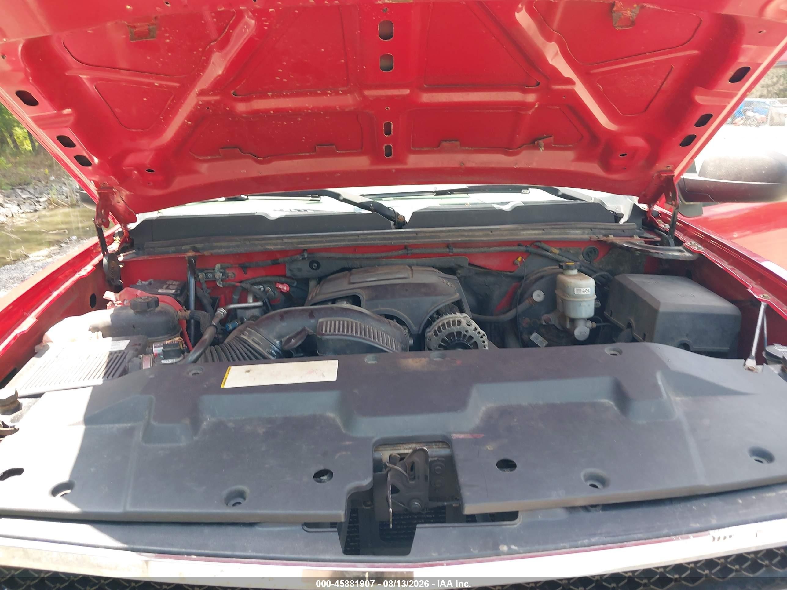 2007 Chevrolet Silverado 1500 Work Truck Red vin: 1GCEK14C87Z547825