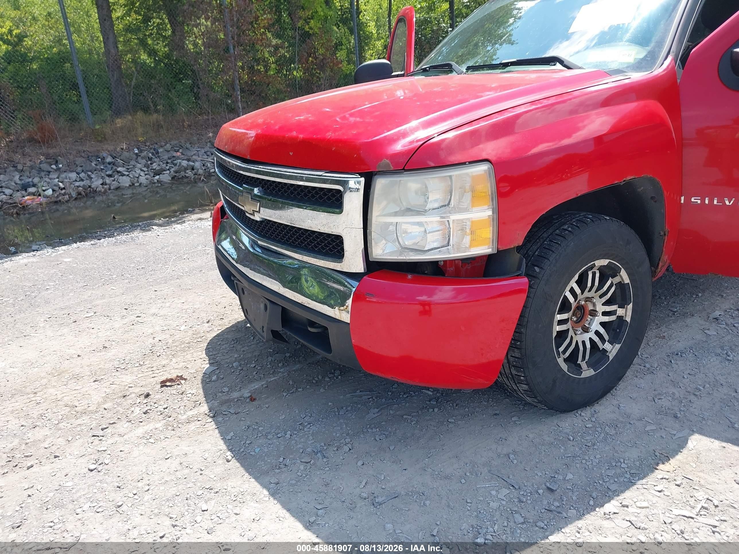 2007 Chevrolet Silverado 1500 Work Truck Red vin: 1GCEK14C87Z547825