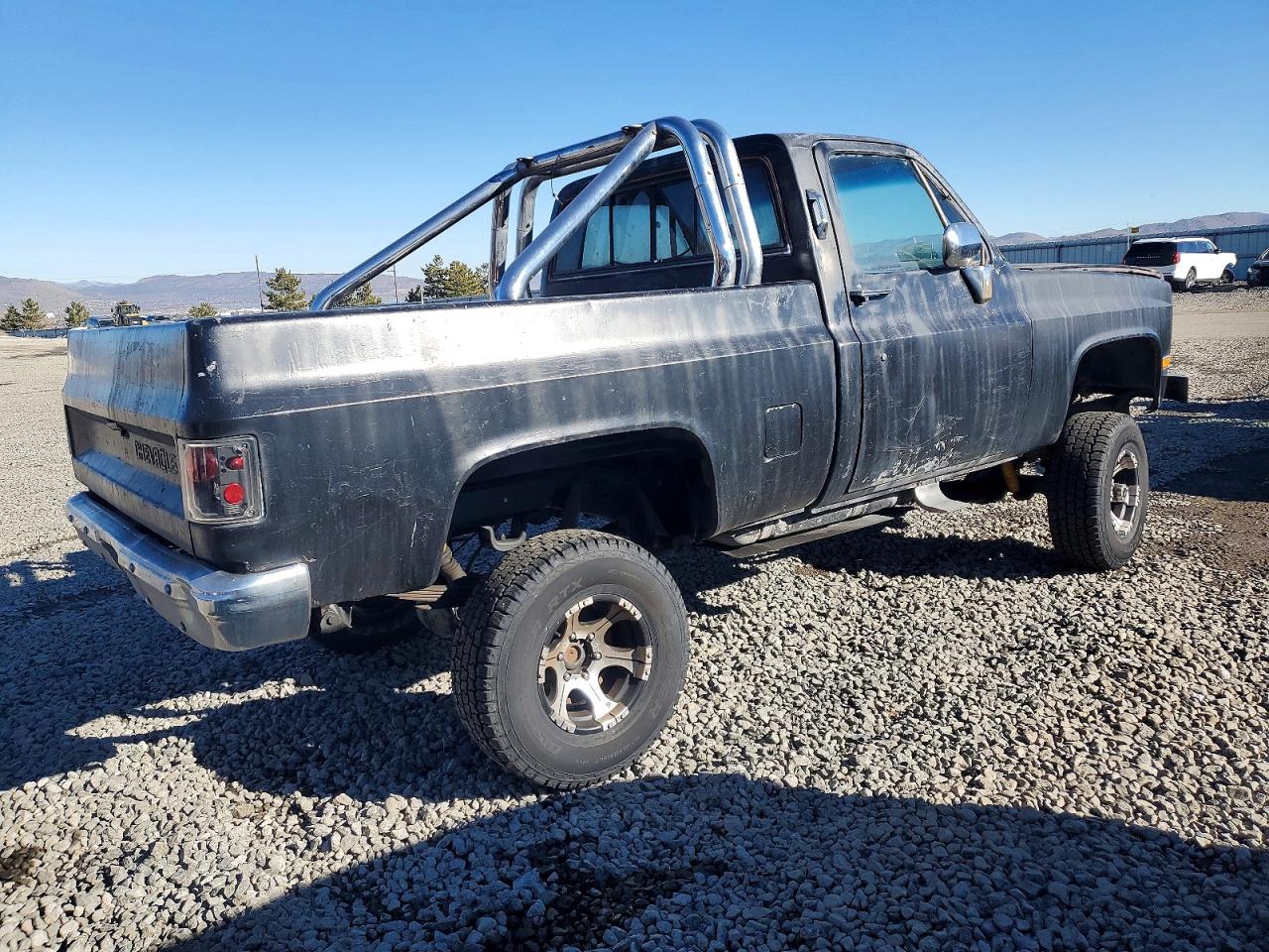 1983 Chevrolet K10 Black vin: 1GCEK14H0DJ102582