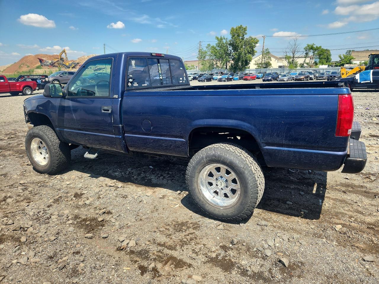 1995 Chevrolet Gmt-400 K1500 Blue vin: 1GCEK14H8SZ186195