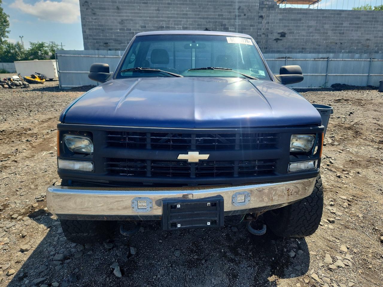 1995 Chevrolet Gmt-400 K1500 Blue vin: 1GCEK14H8SZ186195