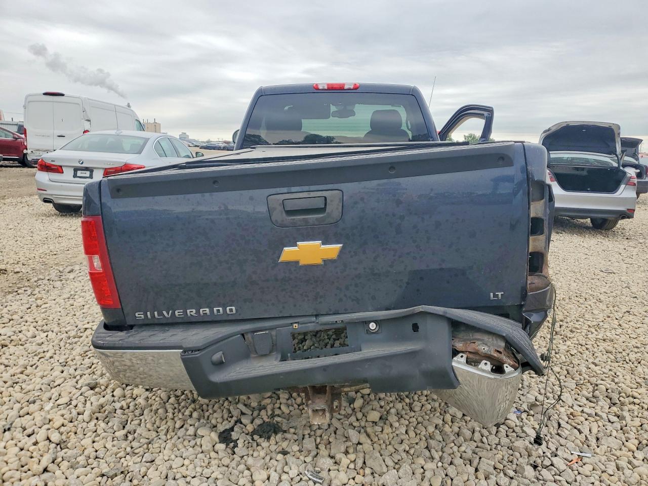 2007 Chevrolet Silverado K1500 Blue vin: 1GCEK14J17Z544036