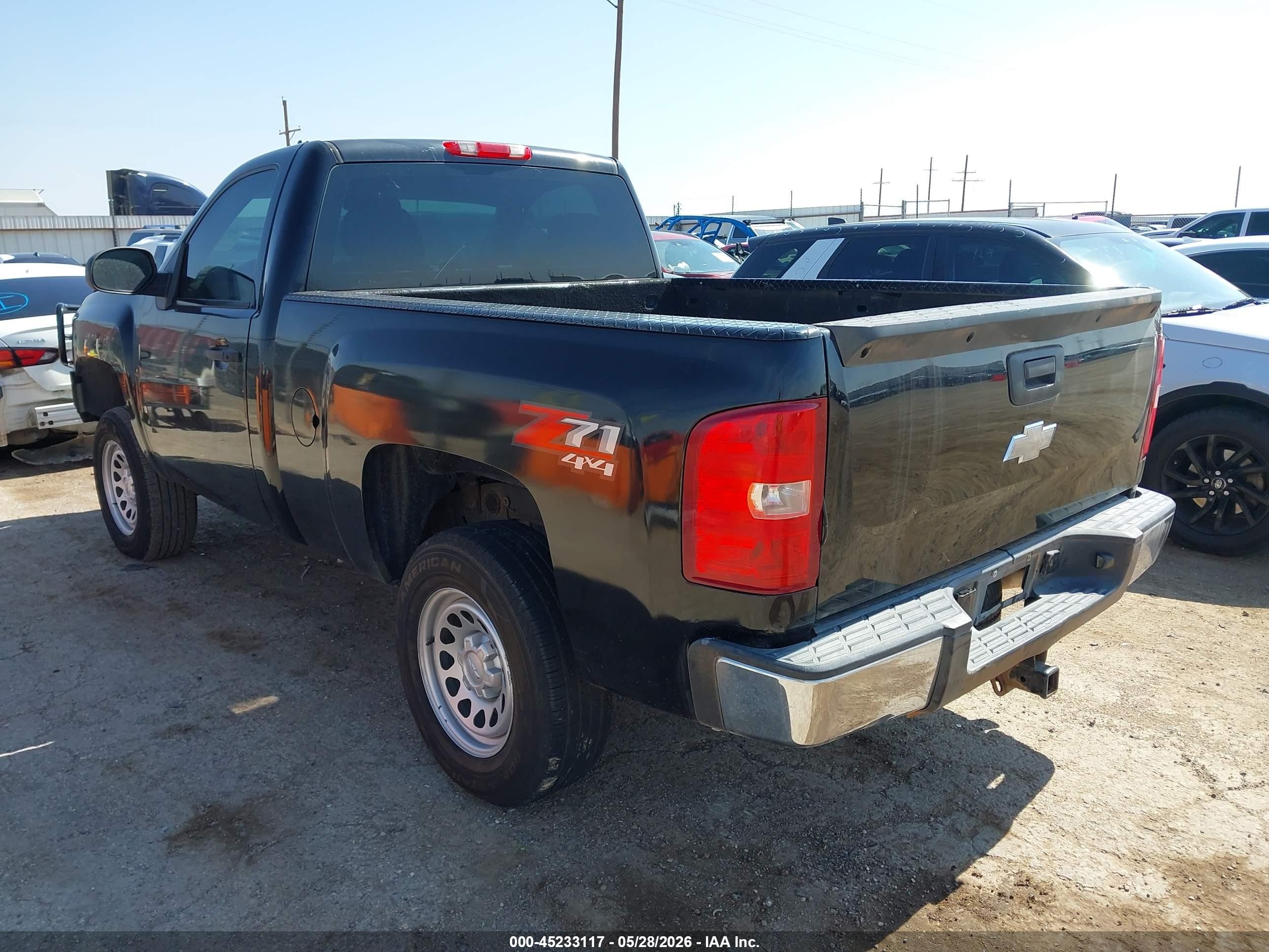 2009 Chevrolet Silverado 1500 Work Truck Black vin: 1GCEK14J19Z198802